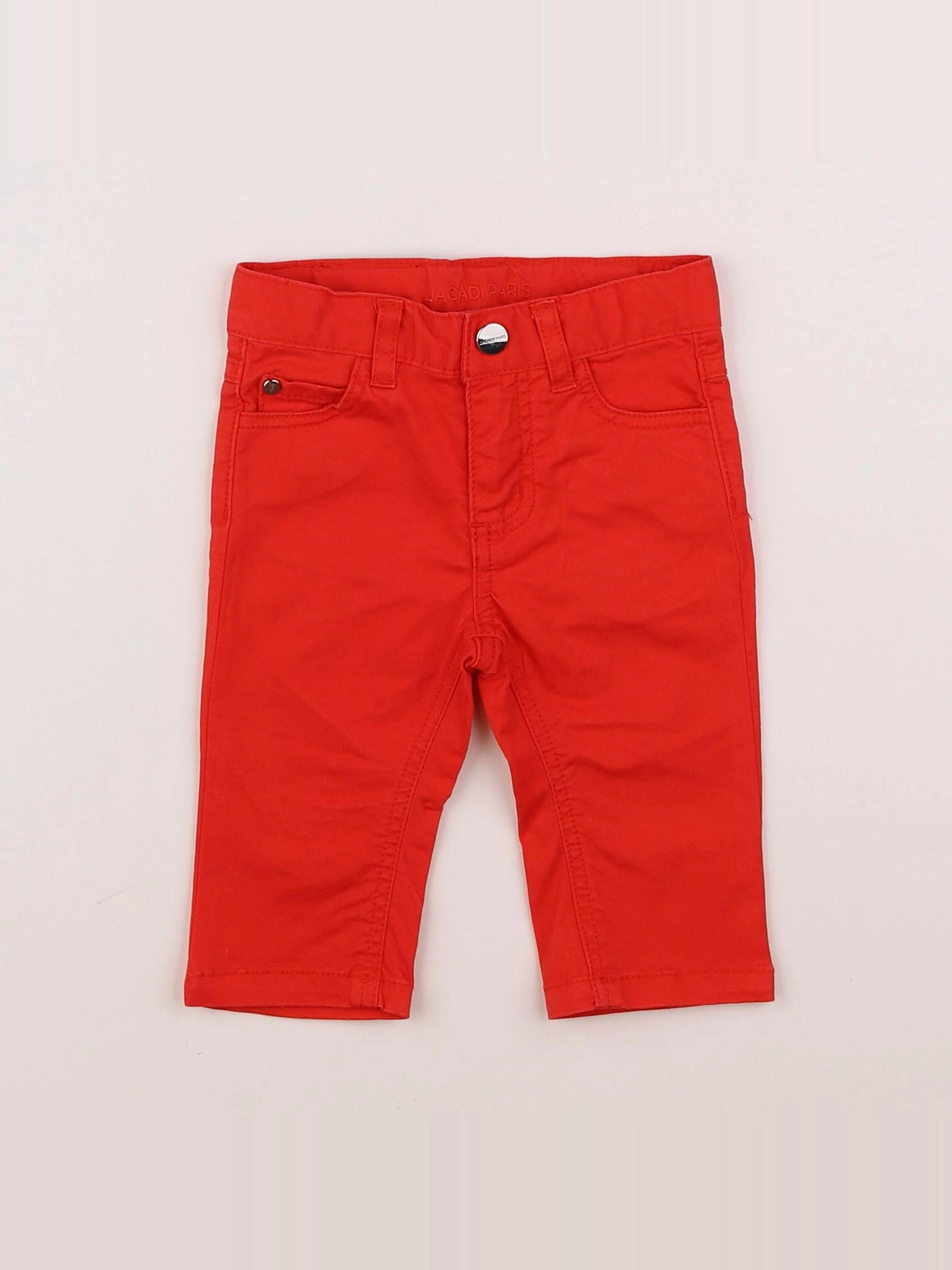 Jacadi - pantalon rouge - 6 mois