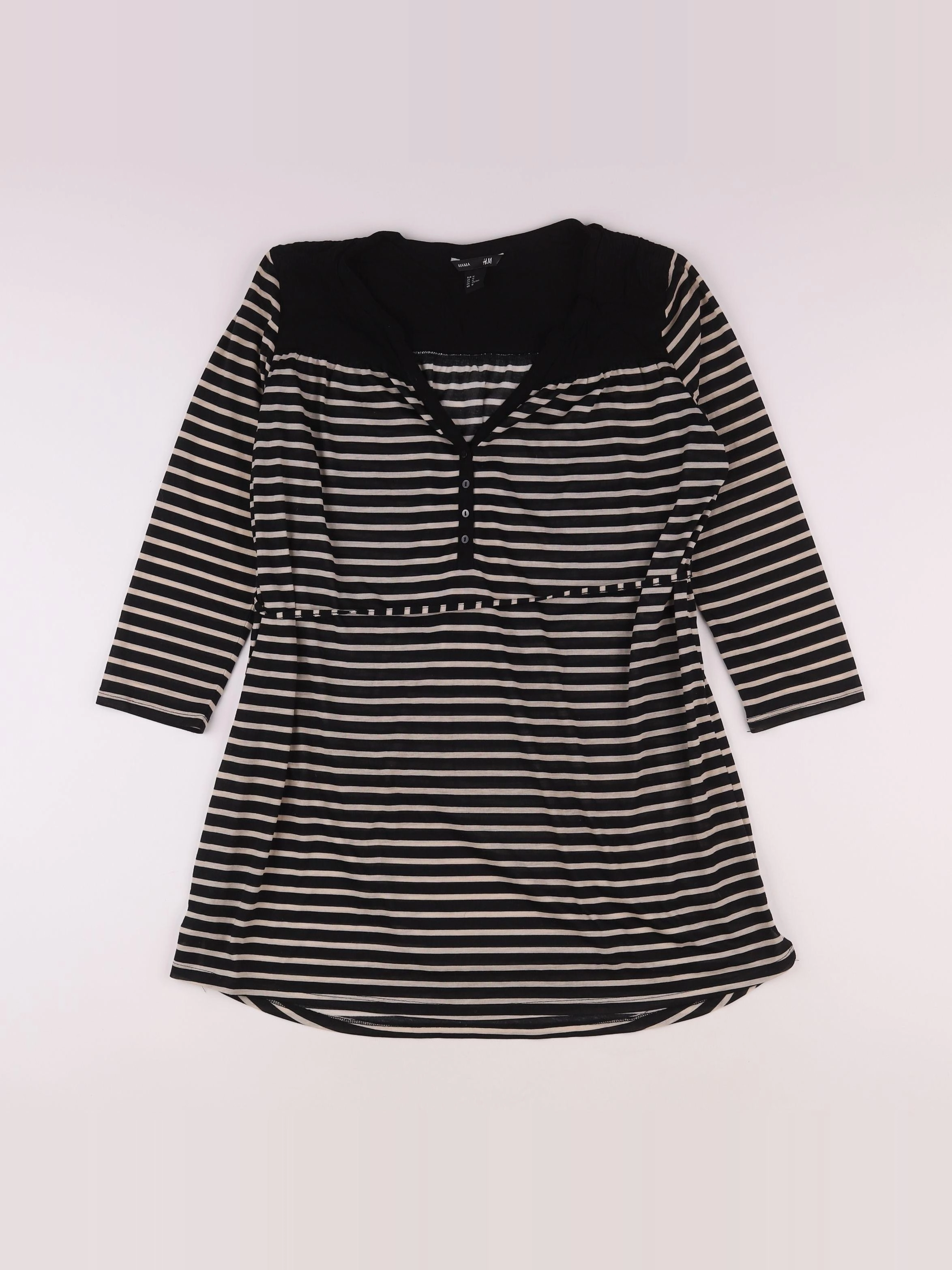 H&M - robe grossesse beige, noir - 40 à 42