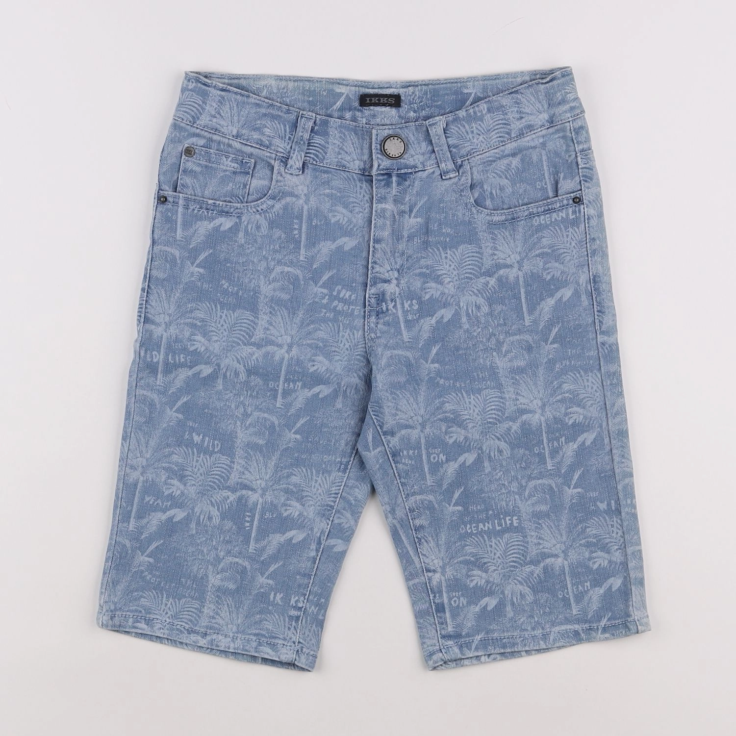 IKKS - short bleu - 12 ans