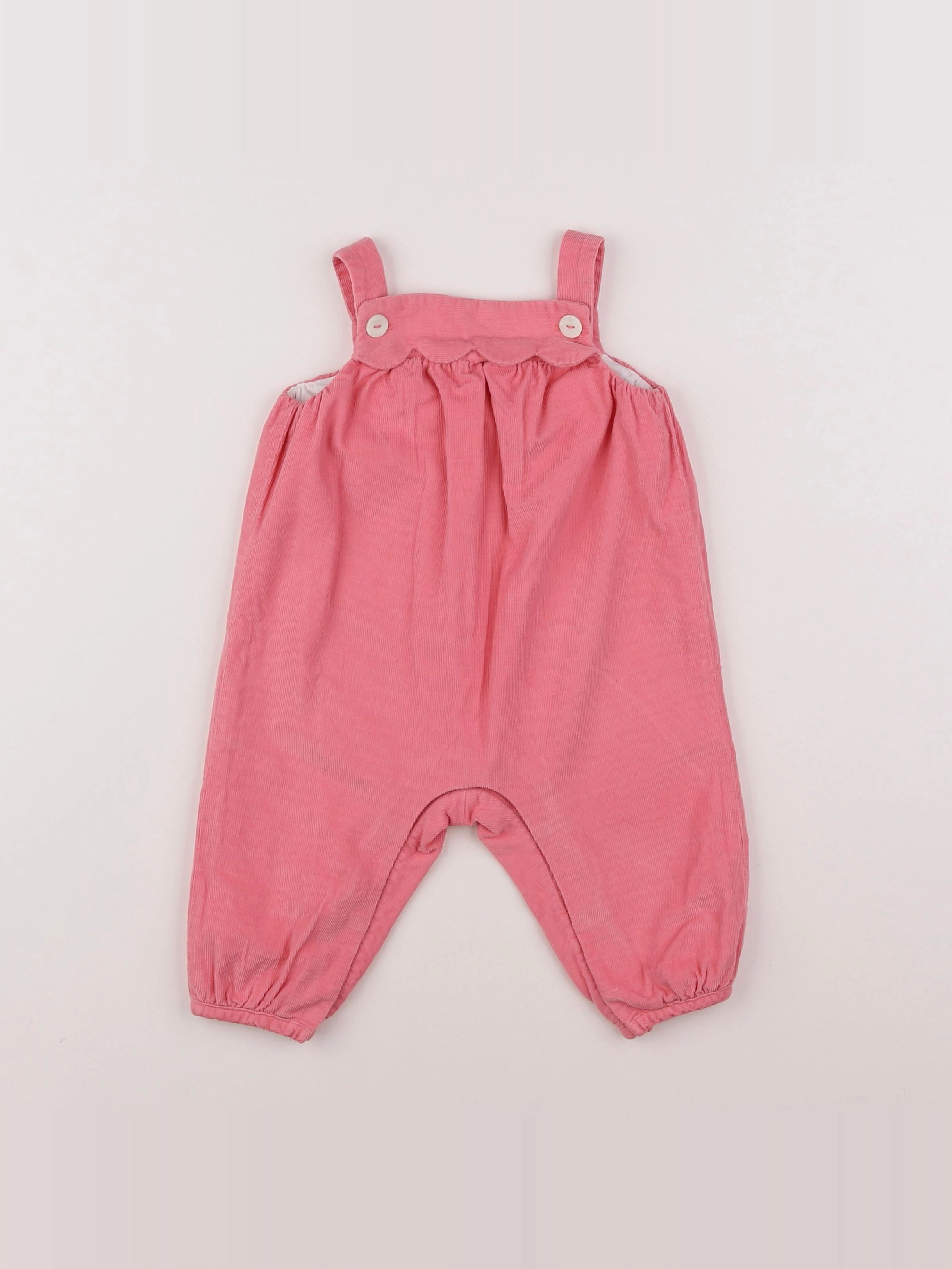 Jacadi - salopette rose - 6 mois