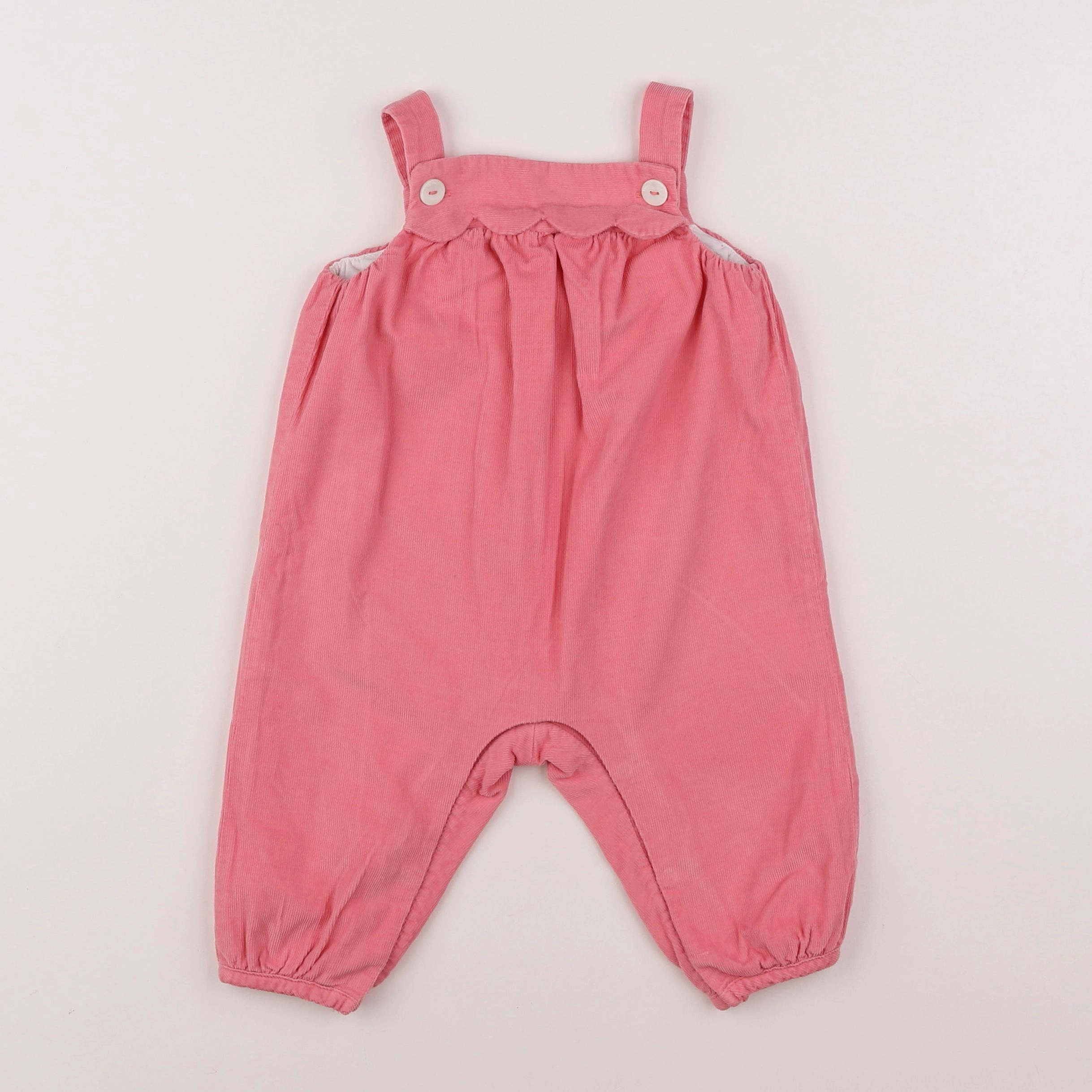 Jacadi - salopette rose - 6 mois