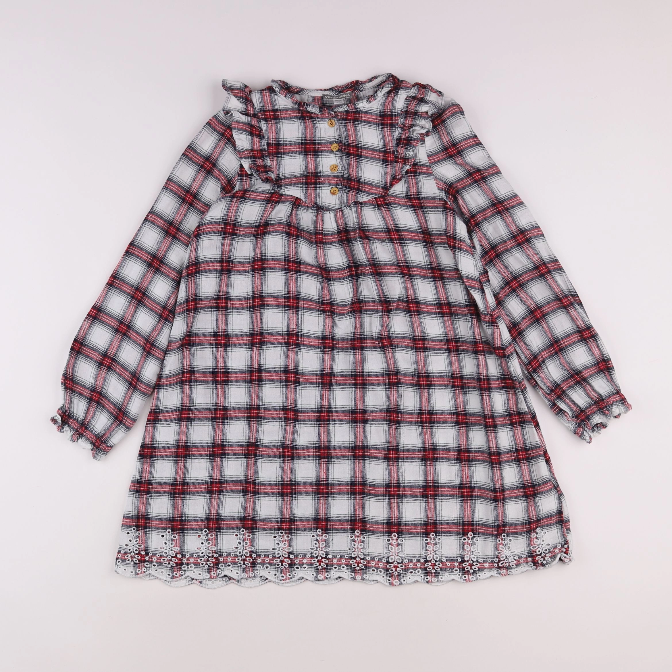 Vertbaudet - robe multicolore - 10 ans