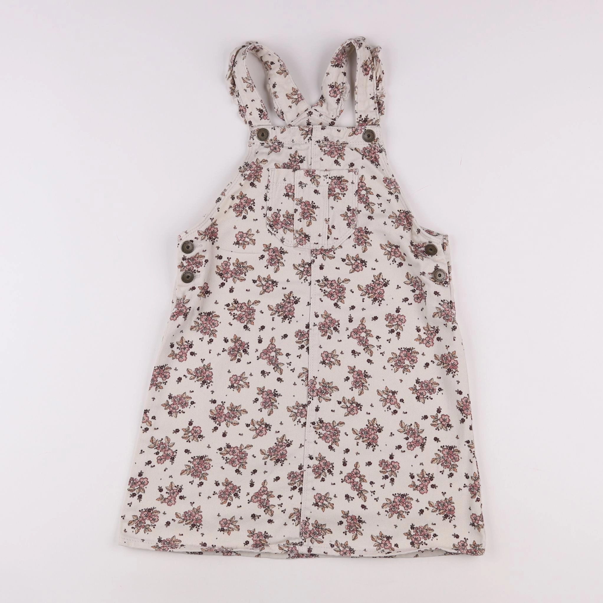 Vertbaudet - robe beige - 10 ans
