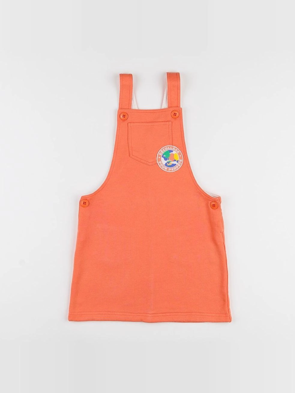 Perpète - robe Power corail - 8 ans
