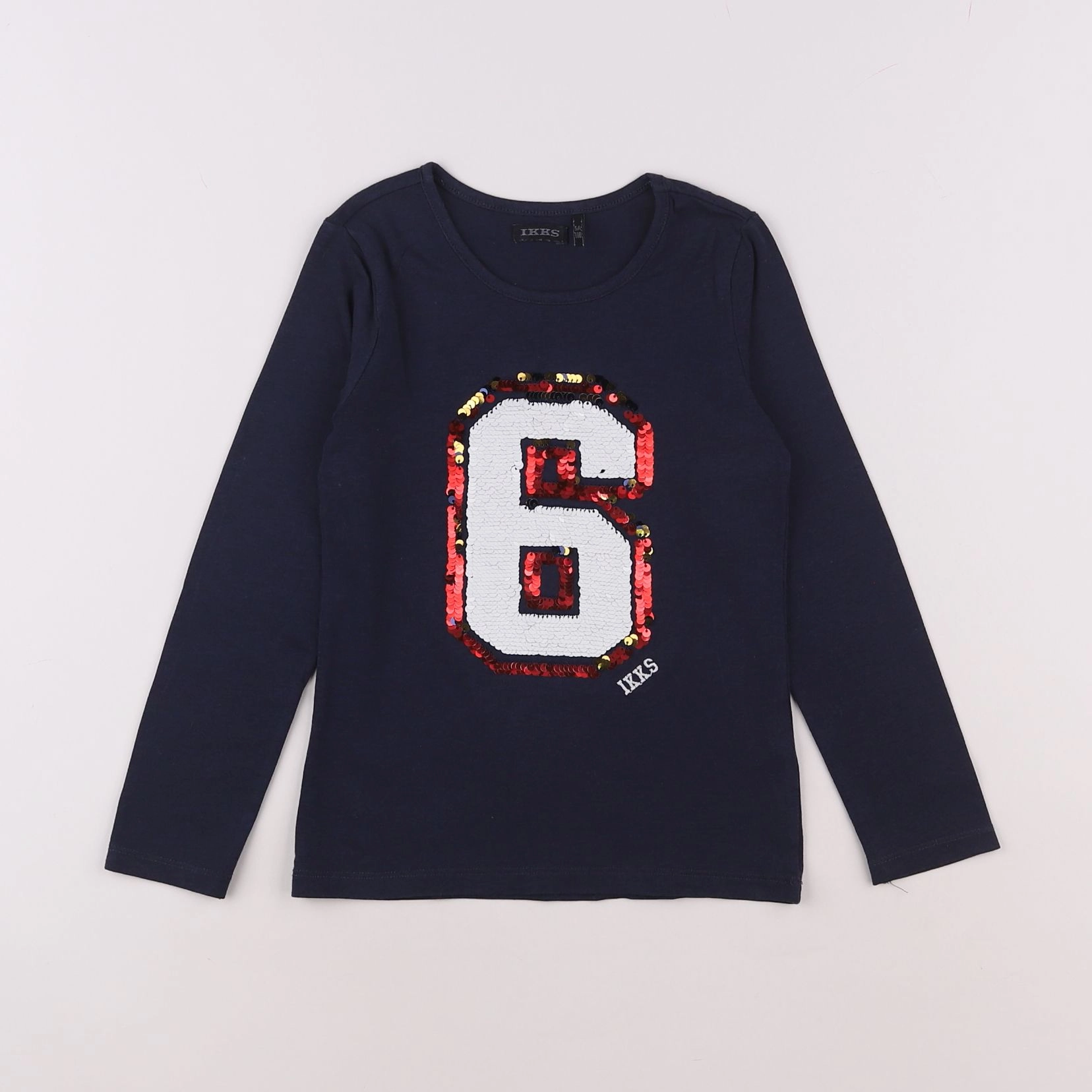 IKKS - tee-shirt bleu - 5 ans