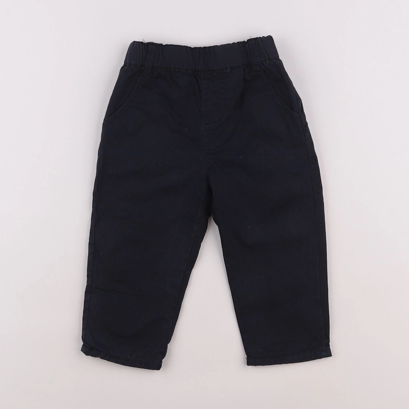 Boutchou - pantalon bleu - 12 mois