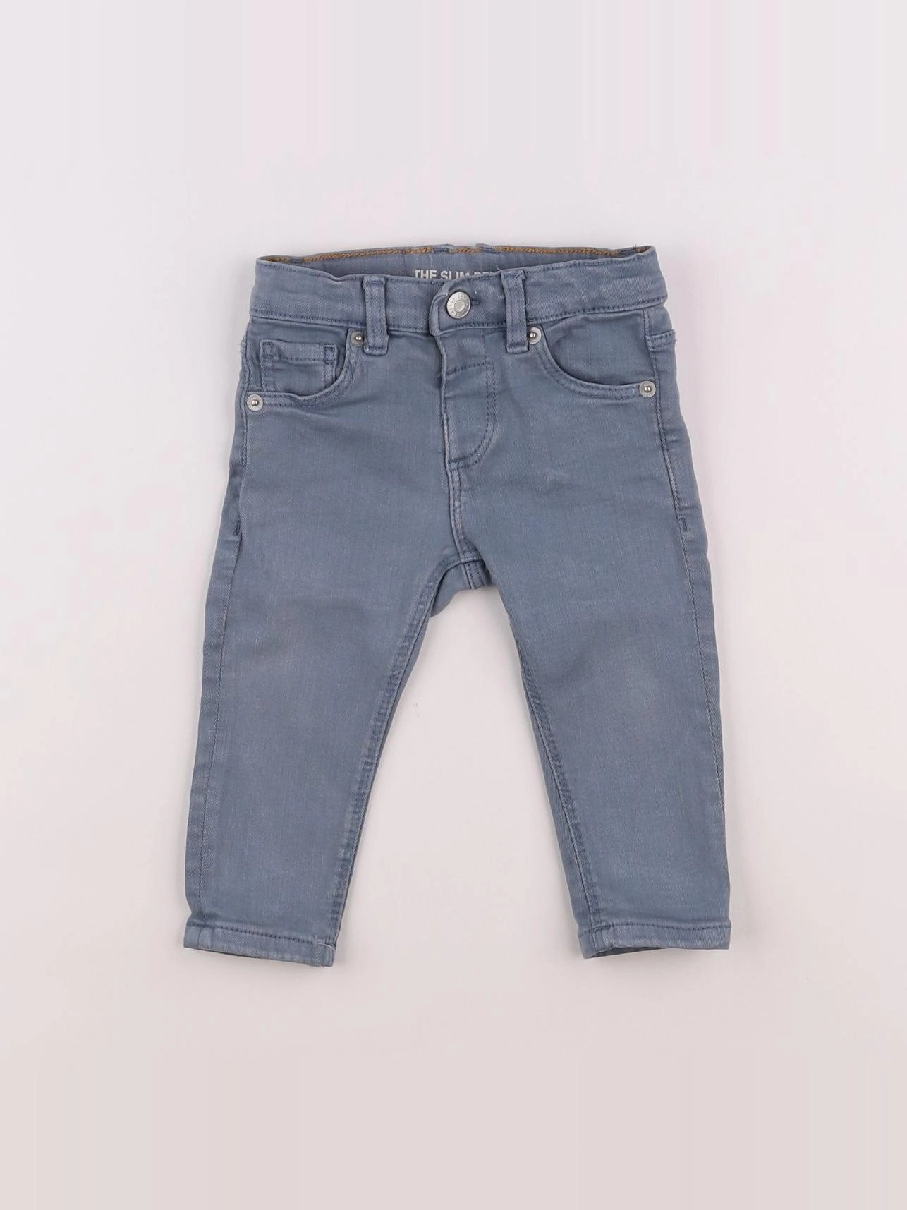 Zara - pantalon bleu - 6/9 mois