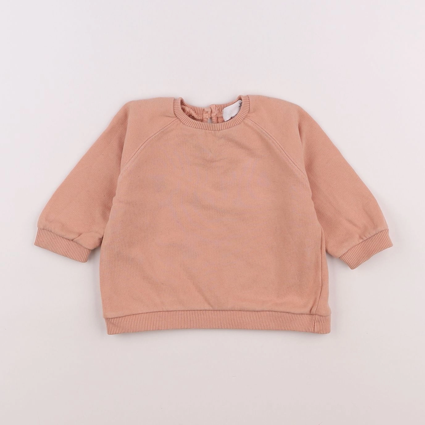 Zara - sweat rose - 3/6 mois