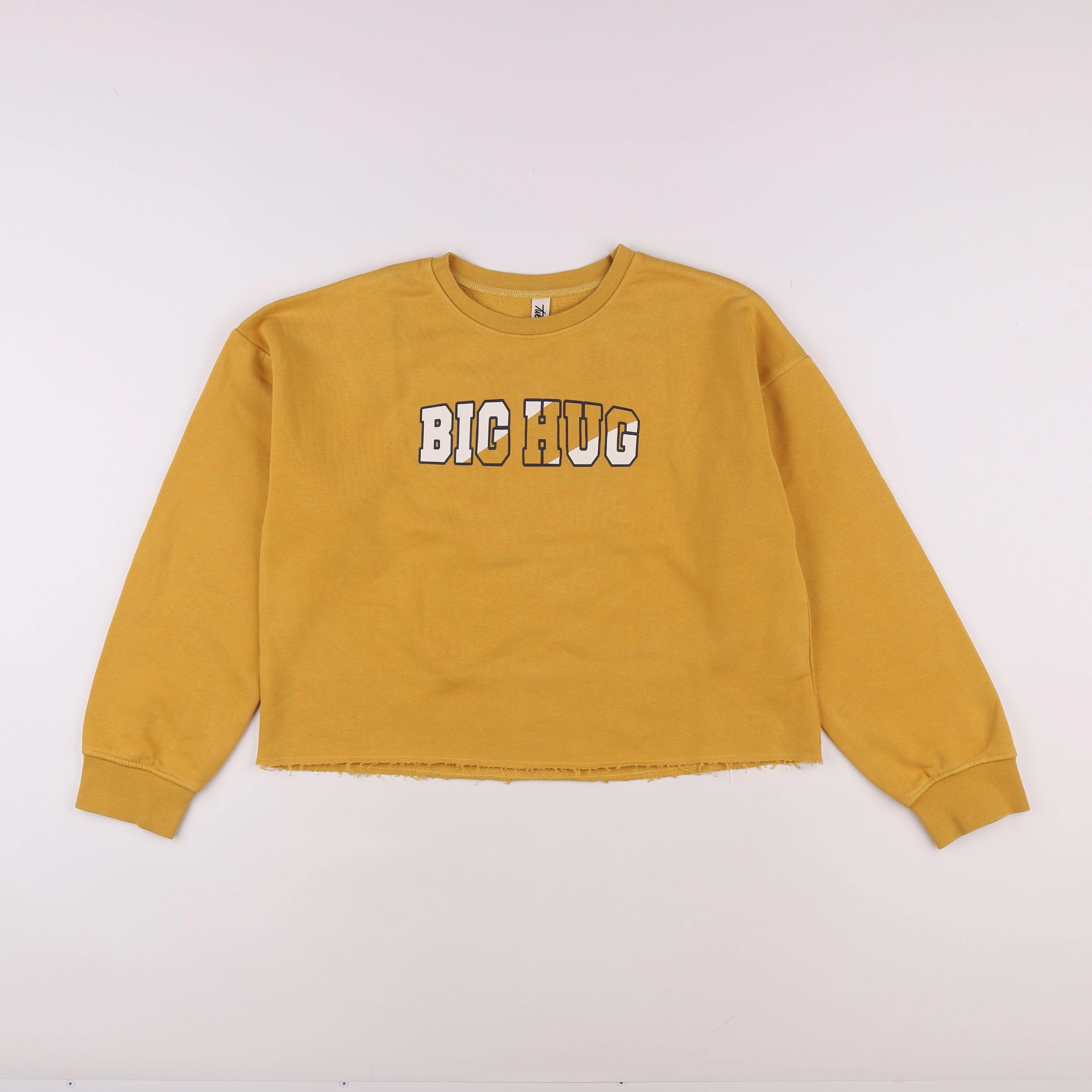 Tape à l'oeil - sweat jaune - 12 ans