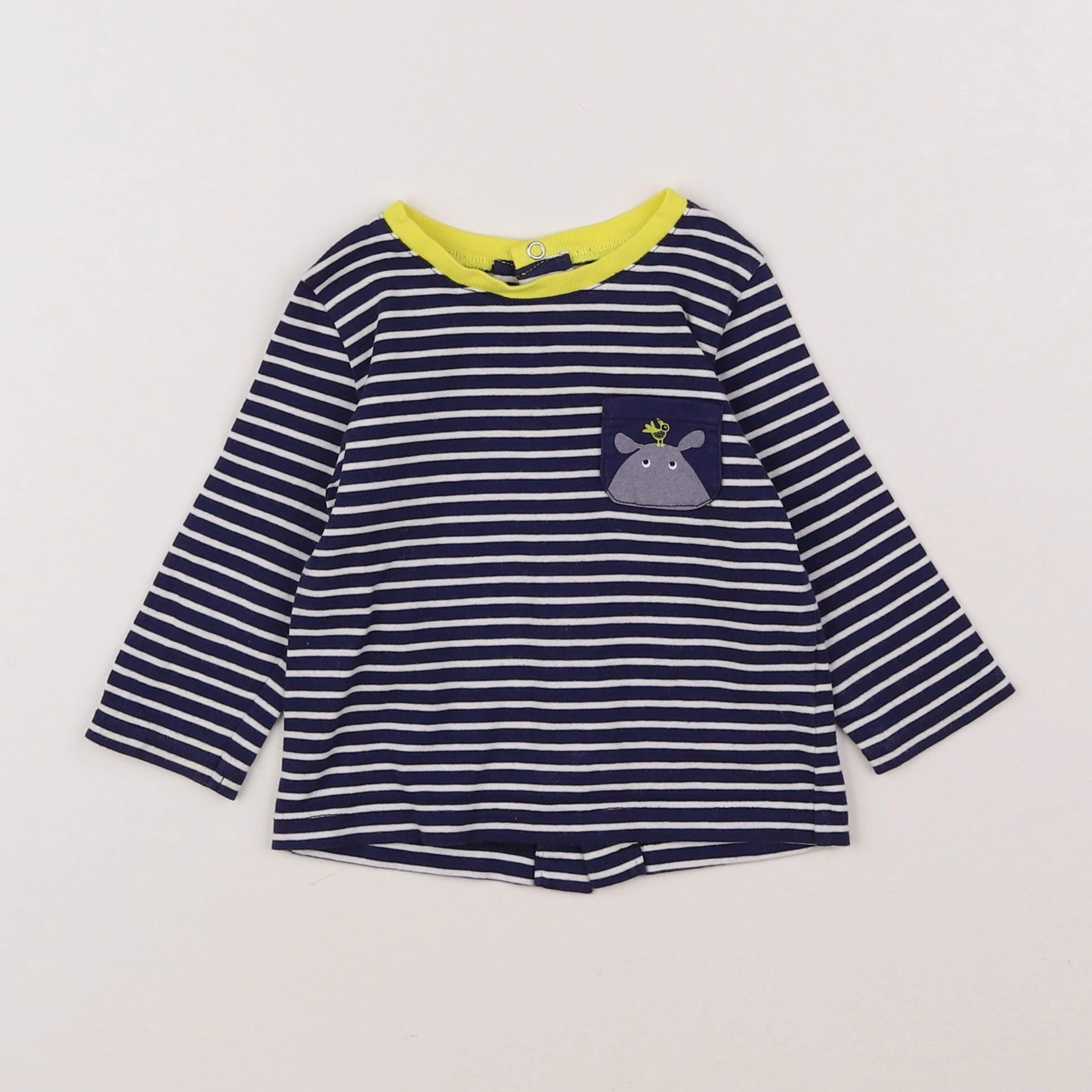Catimini - tee-shirt bleu - 6 mois