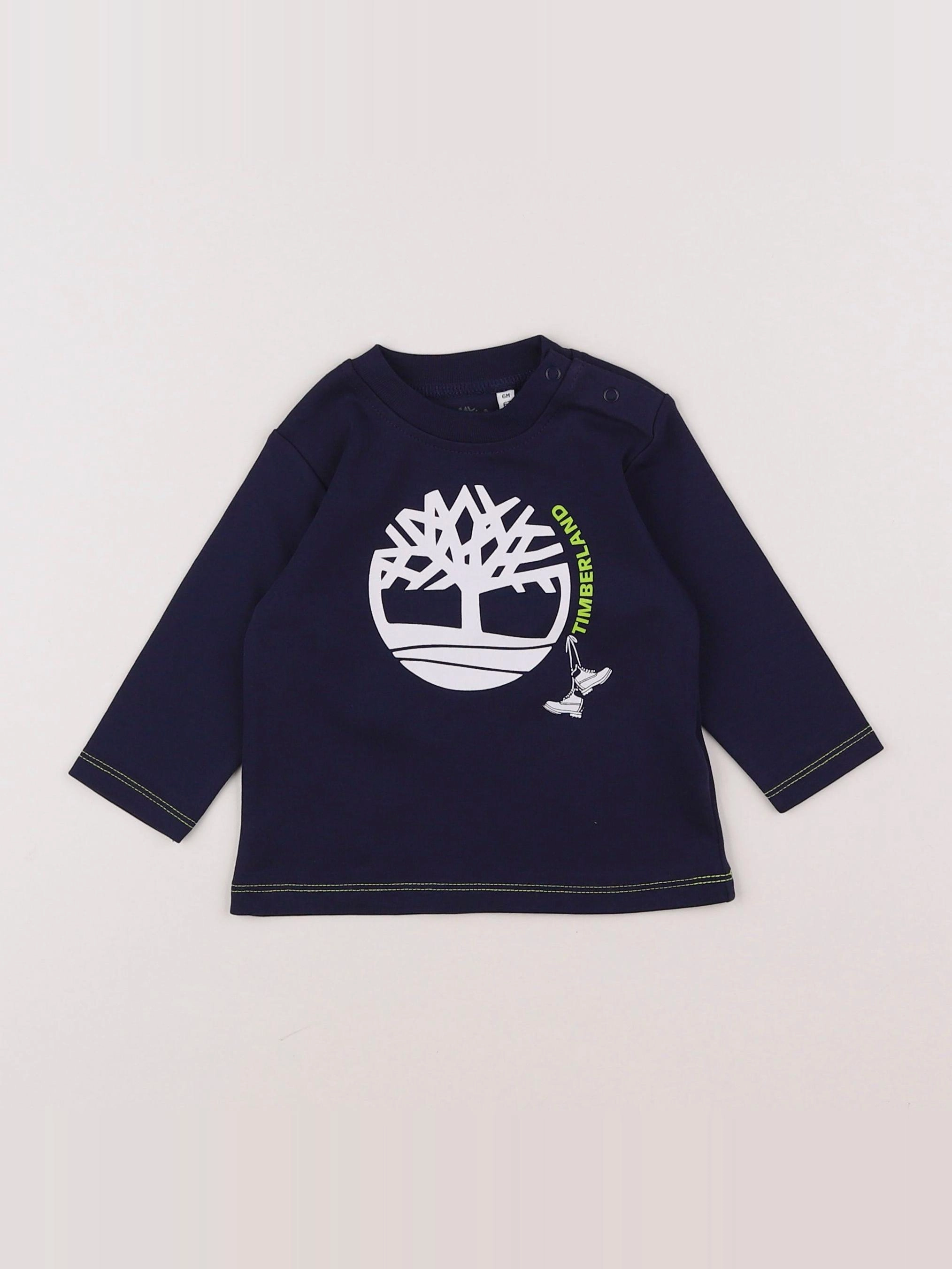 Timberland - tee-shirt bleu - 6 mois