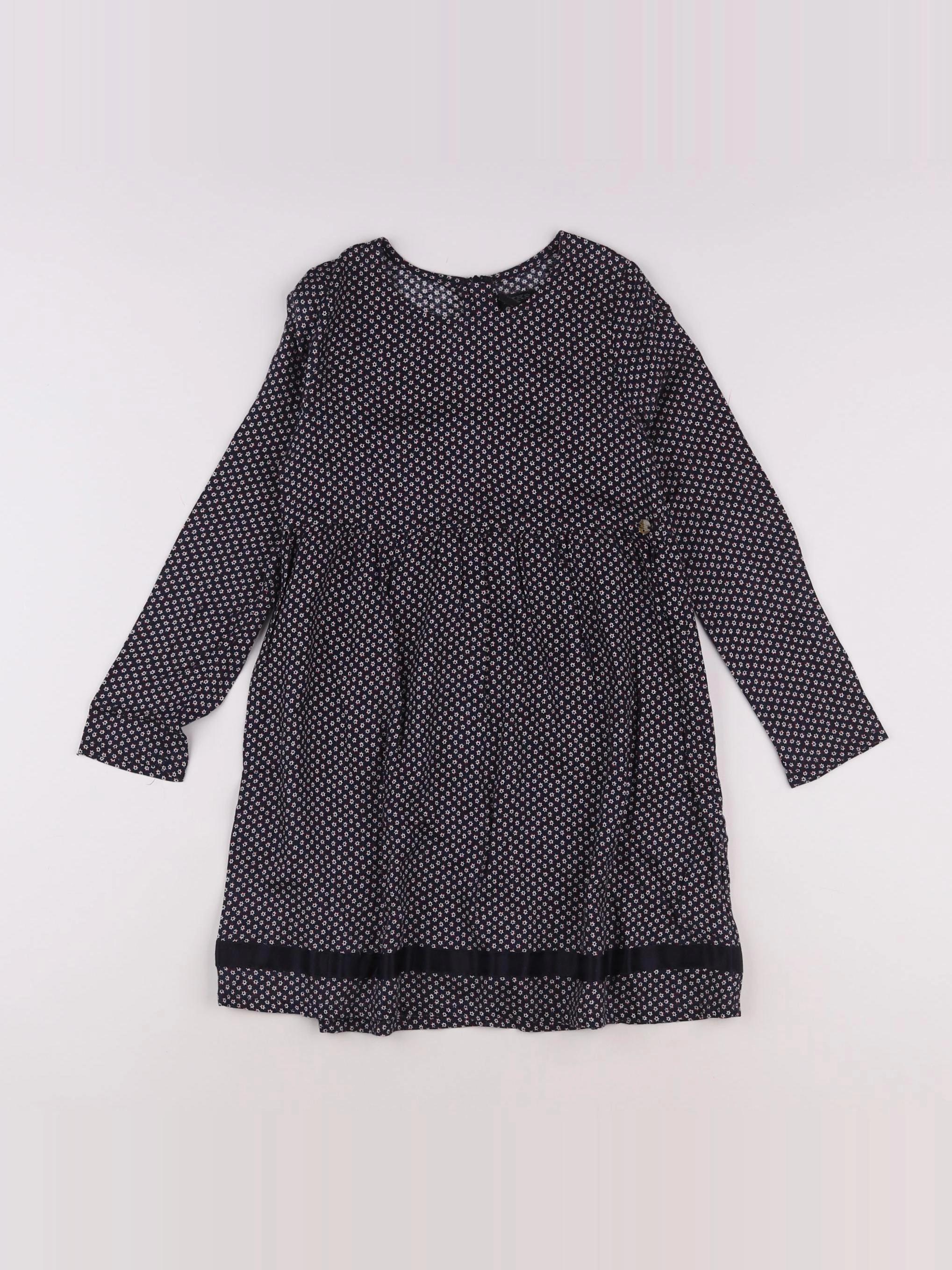 IKKS - robe bleu - 8 ans
