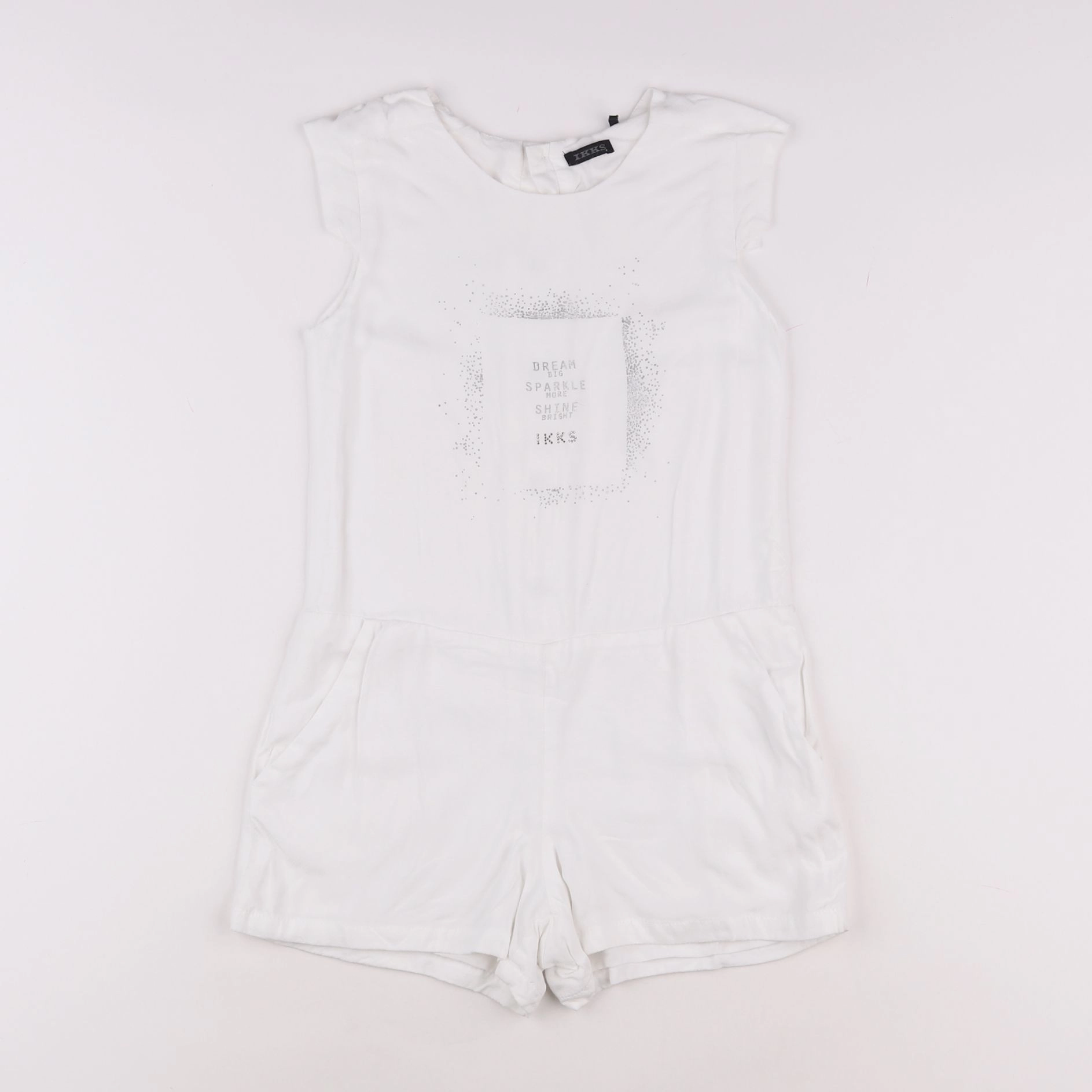 IKKS - combinaison blanc - 8 ans