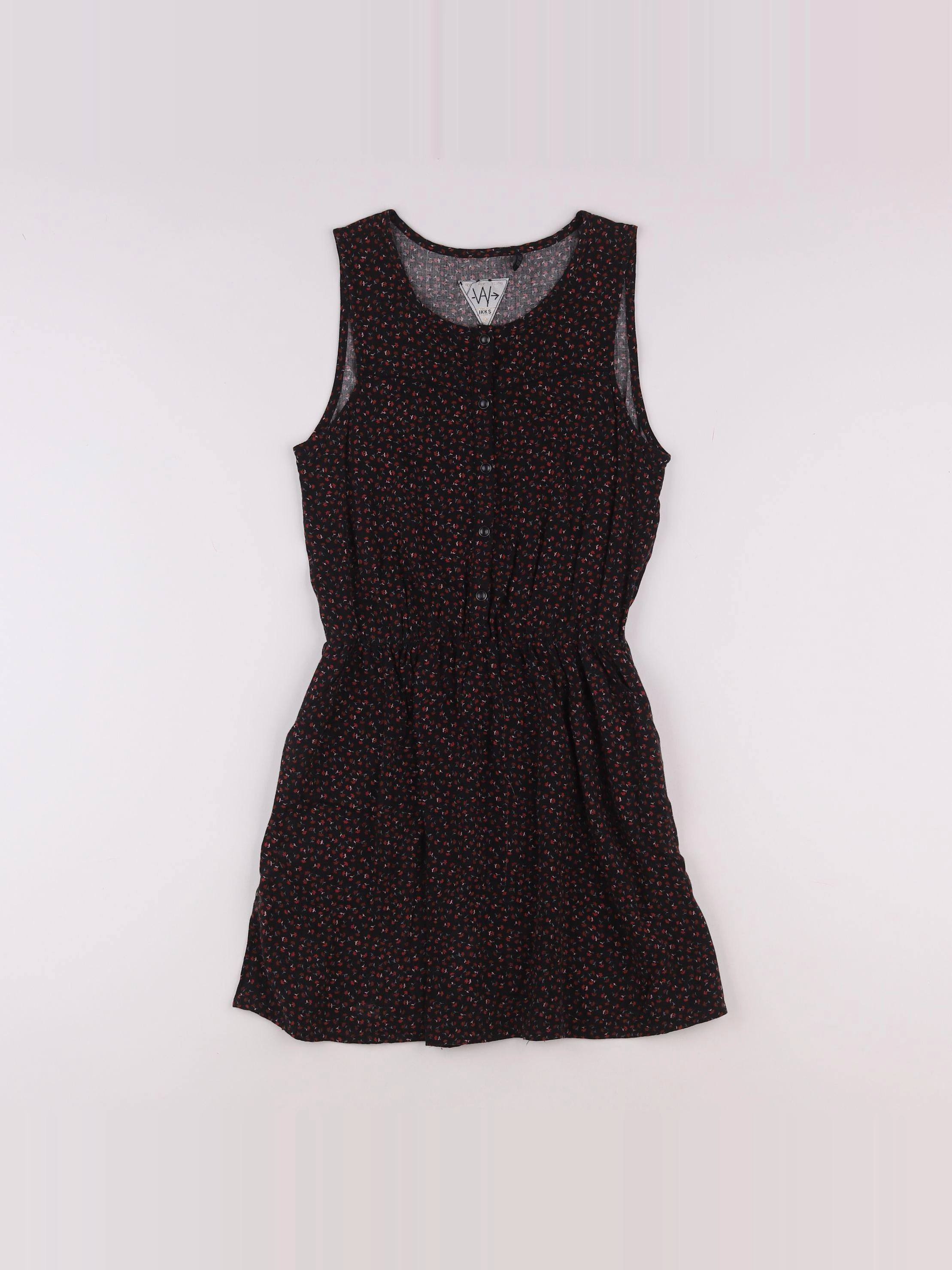 IKKS - robe noir - 10 ans