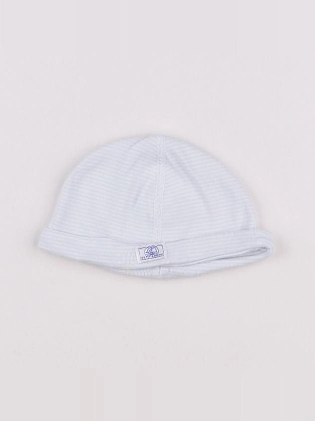 Petit Bateau - bonnet bleu - 6 mois