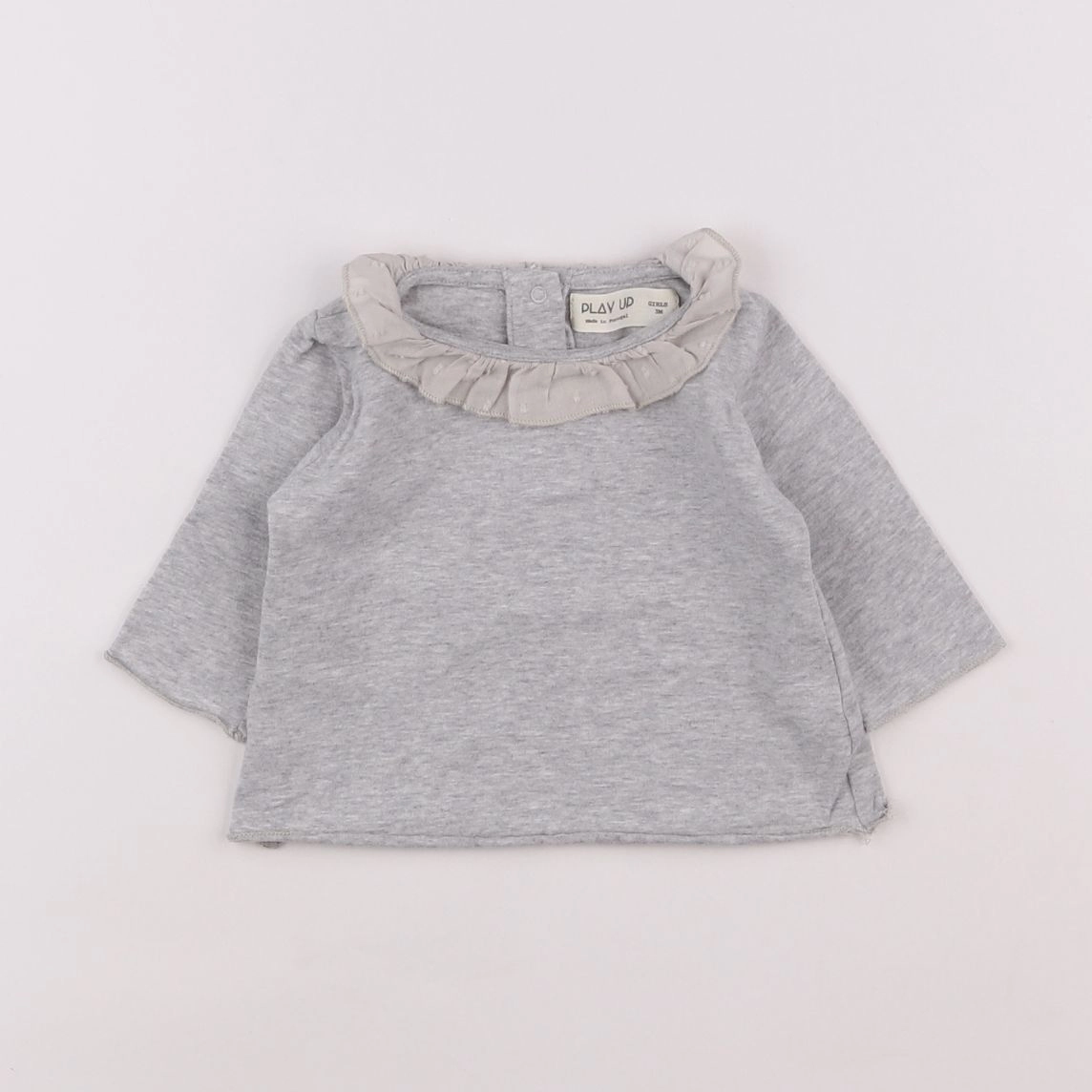 Play Up - tee-shirt gris - 3 mois