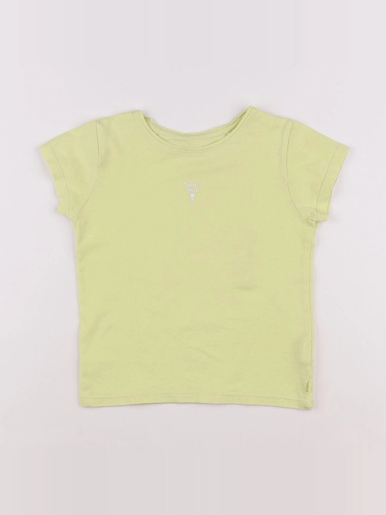 Okaidi - tee-shirt jaune - 5 ans