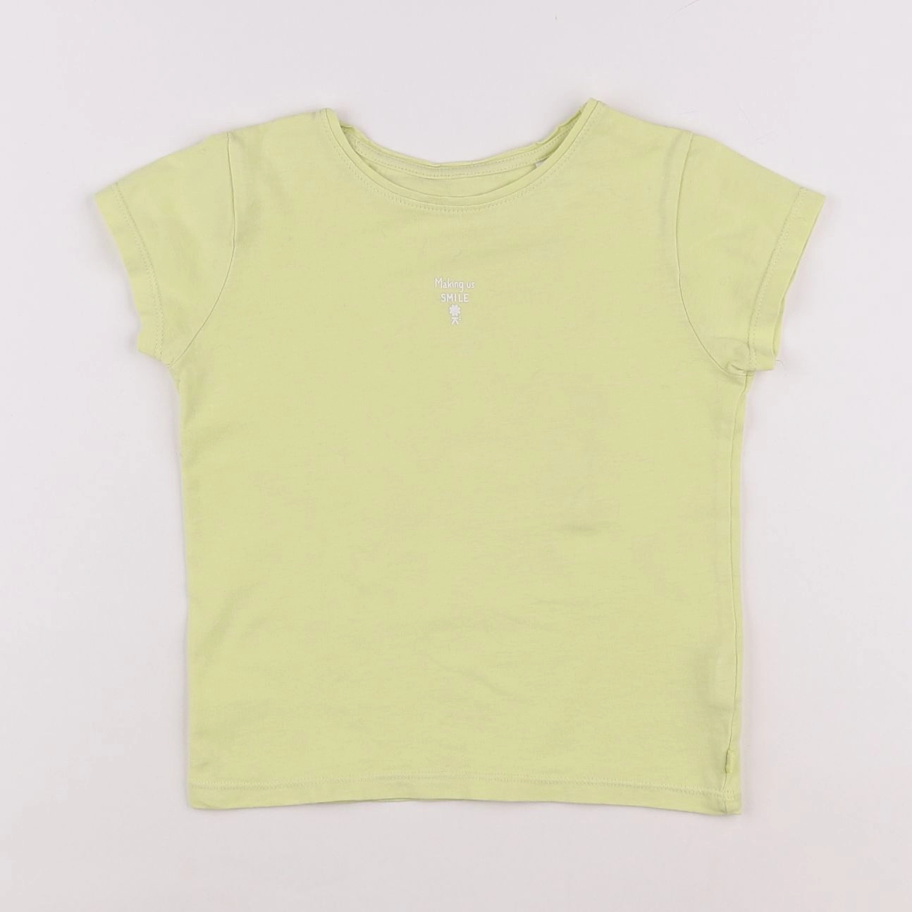 Okaidi - tee-shirt jaune - 5 ans