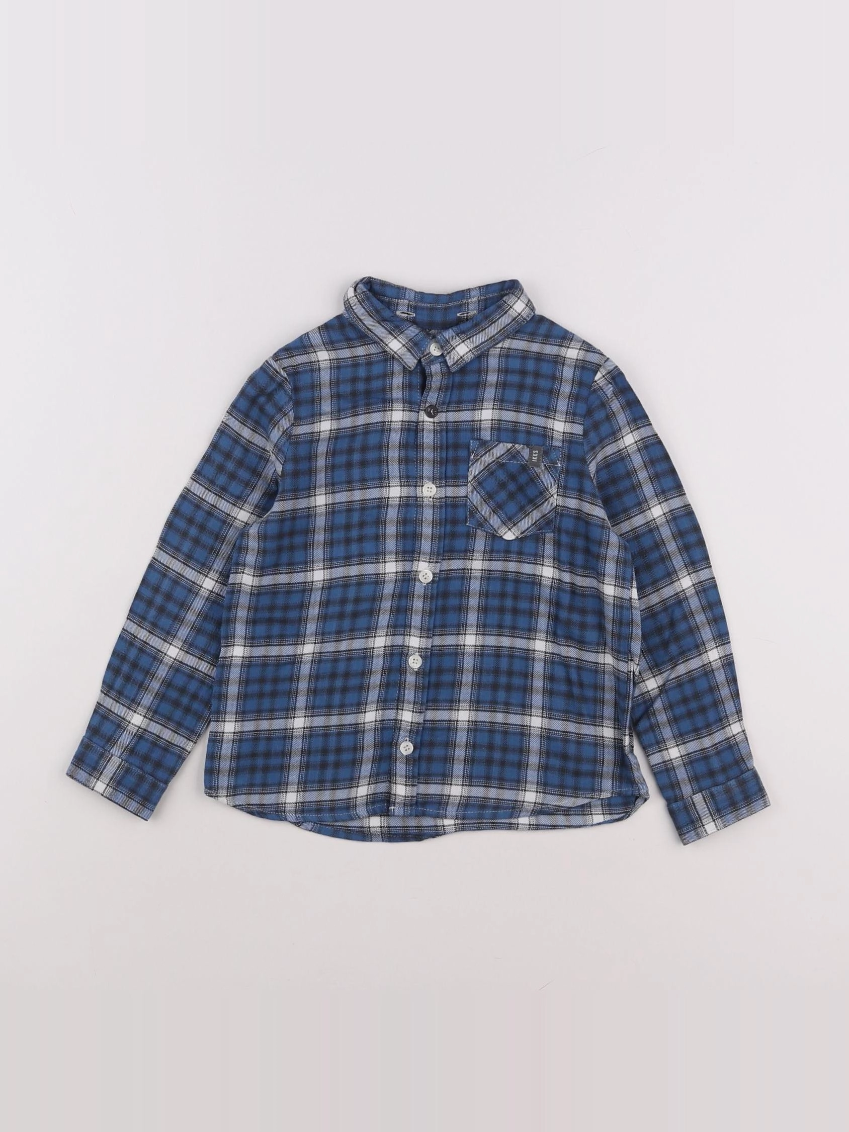 IKKS - chemise bleu - 4 ans