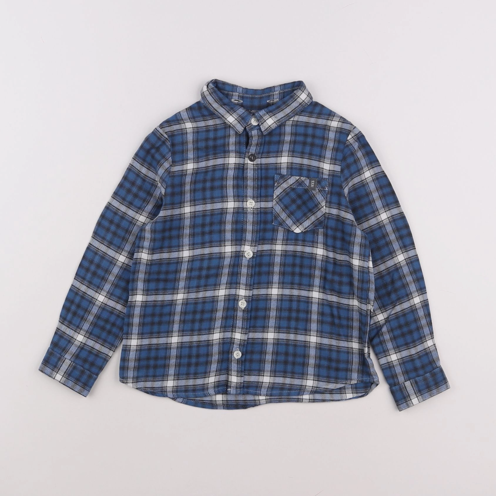 IKKS - chemise bleu - 4 ans