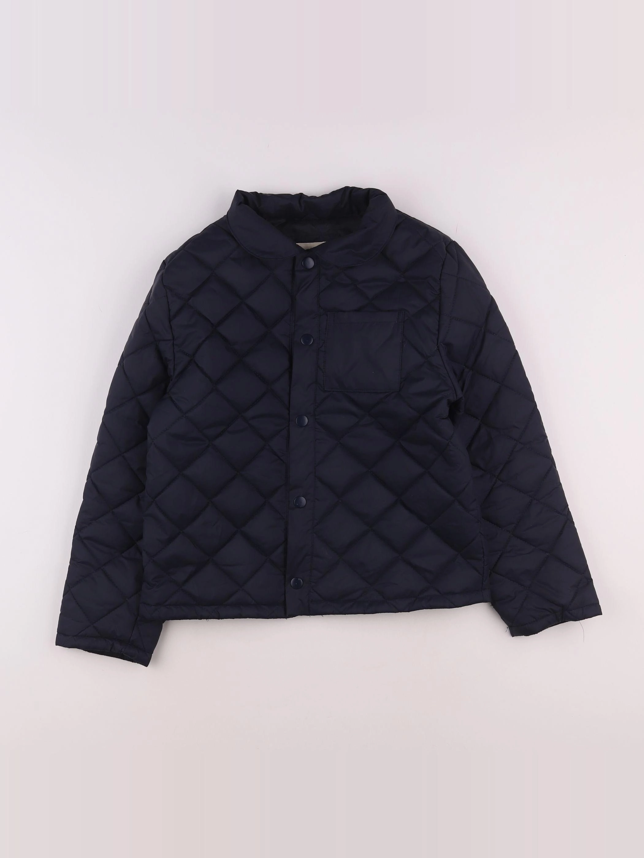 Little Cigogne - doudoune bleu - 10 ans