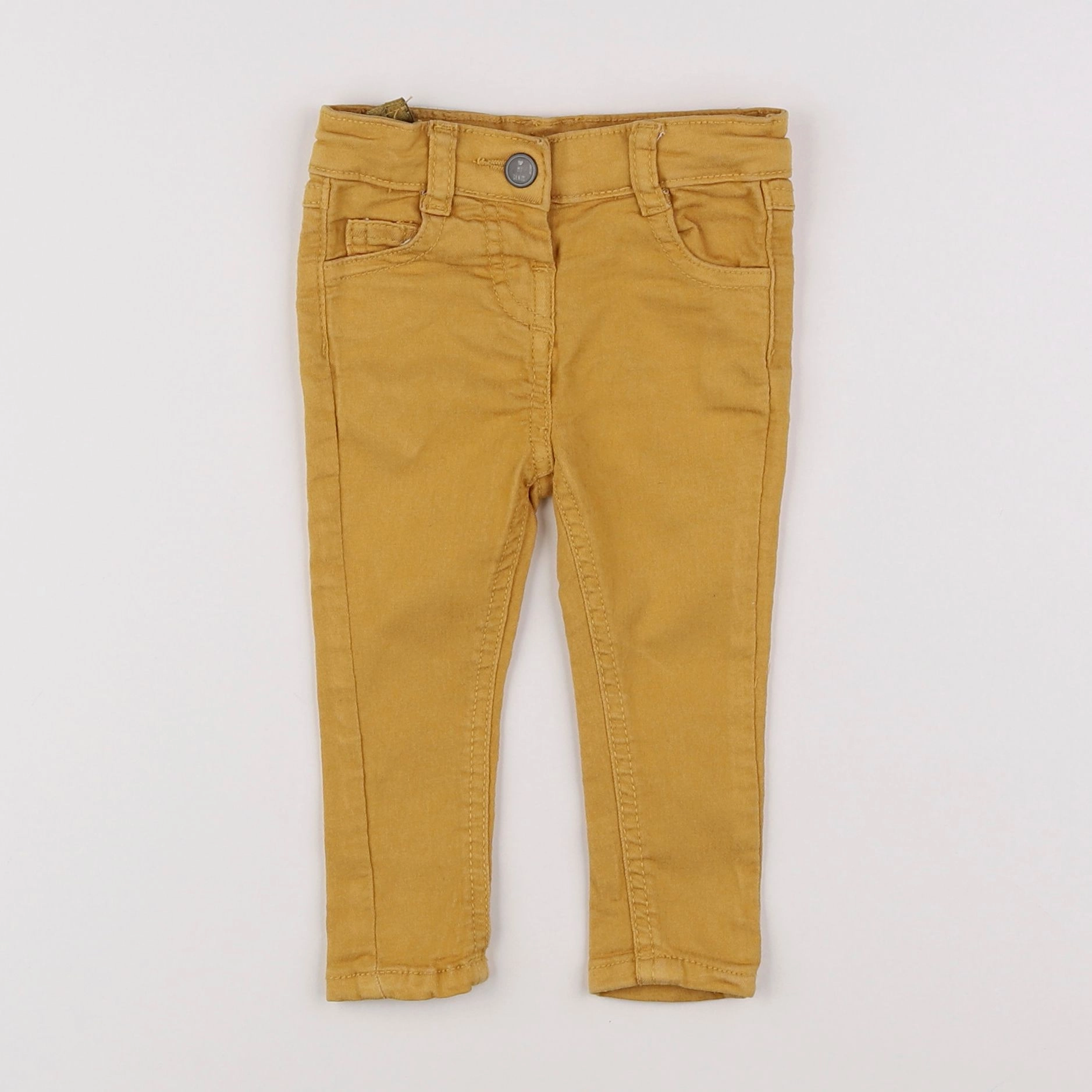 Tape à l'oeil - pantalon jaune - 6 mois