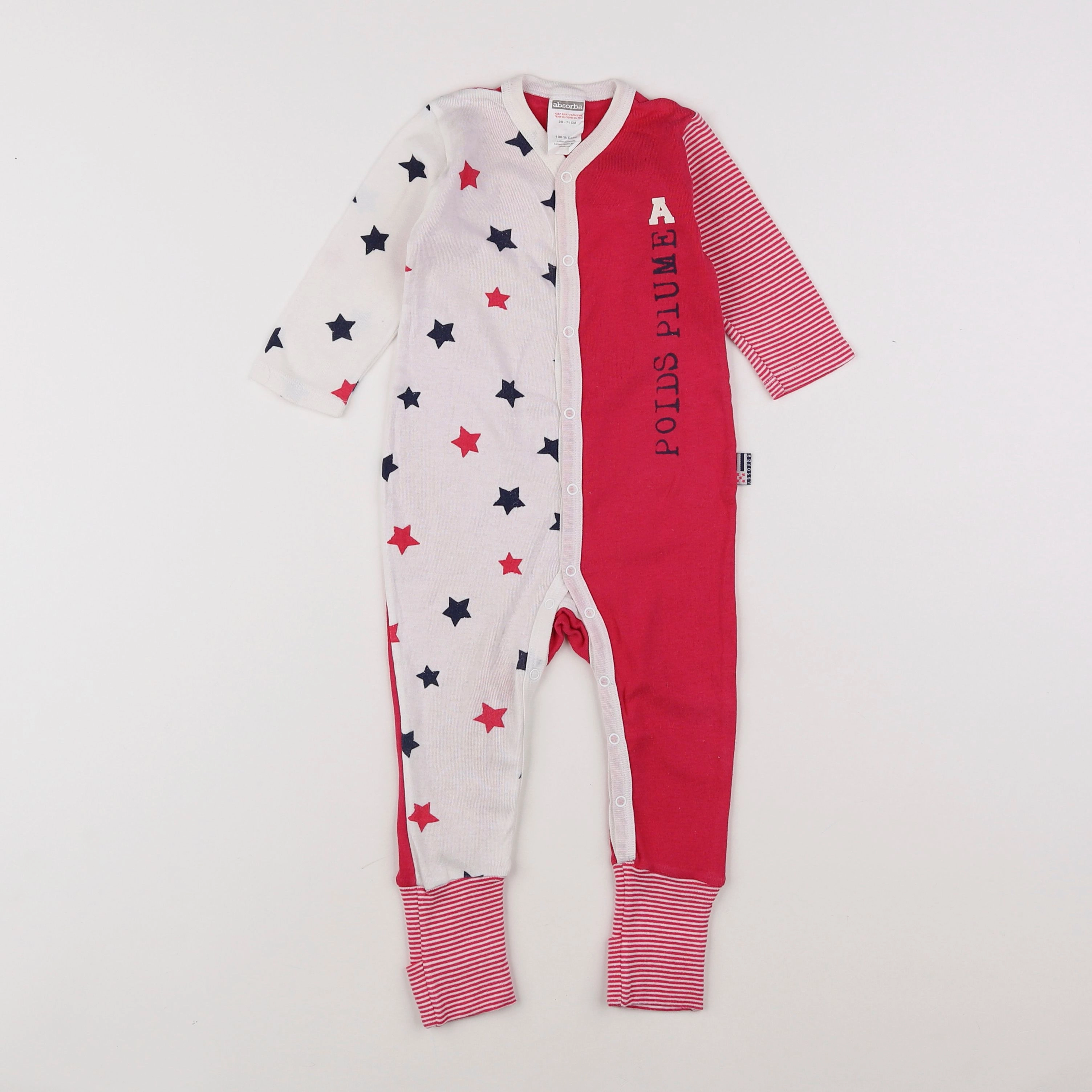 Absorba - pyjama coton rose - 9 mois