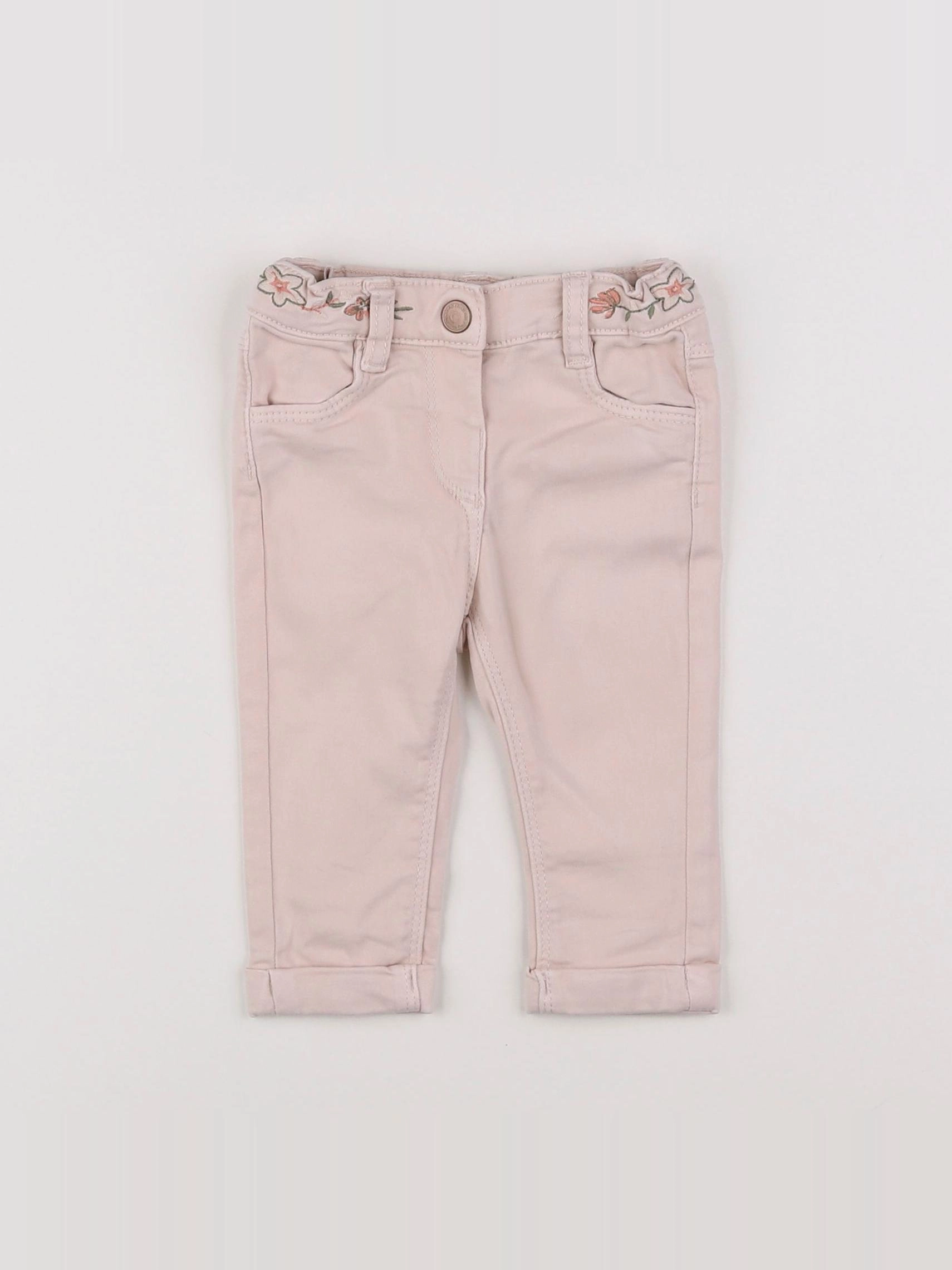 Tape à l'oeil - pantalon rose - 6 mois