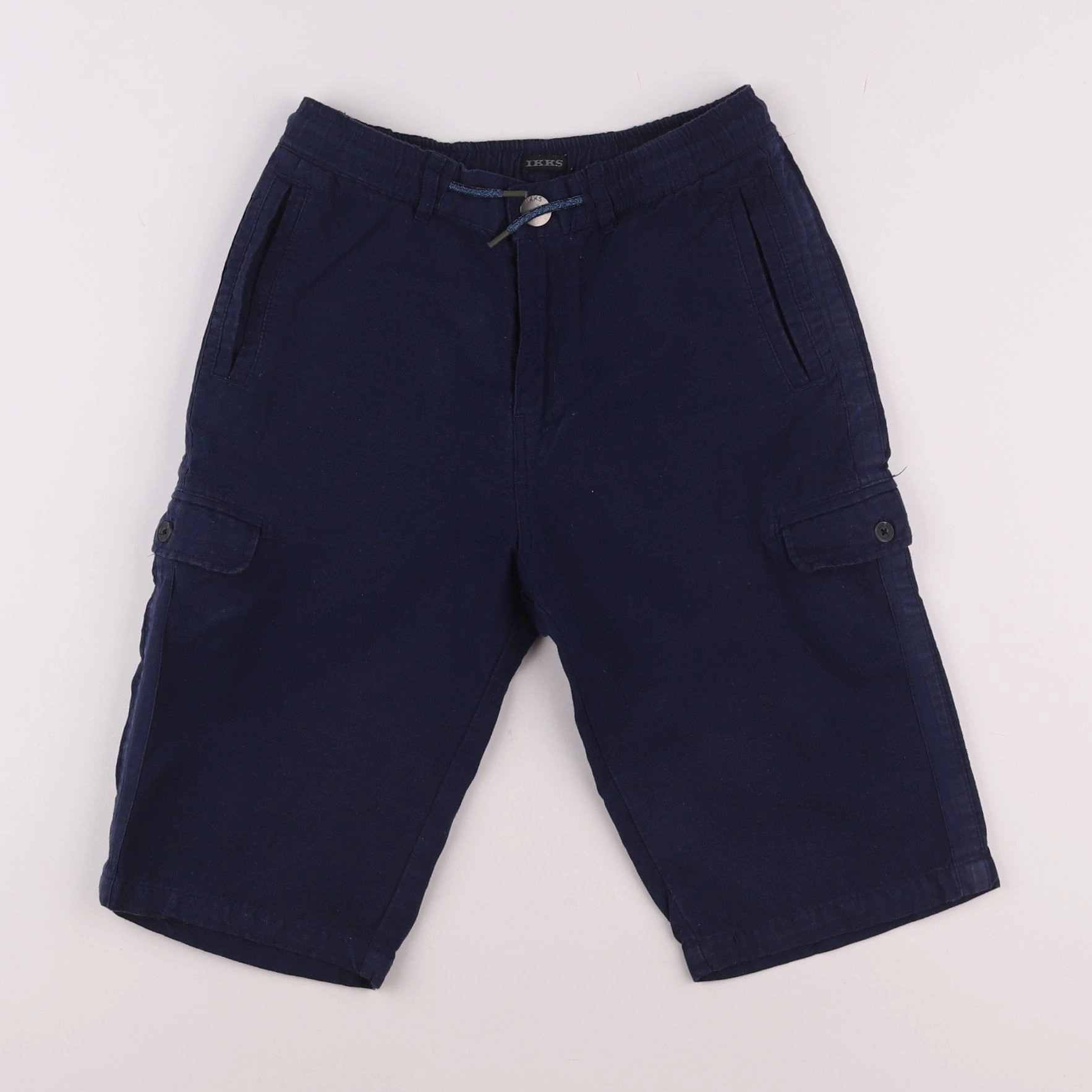 IKKS - short bleu - 7 ans