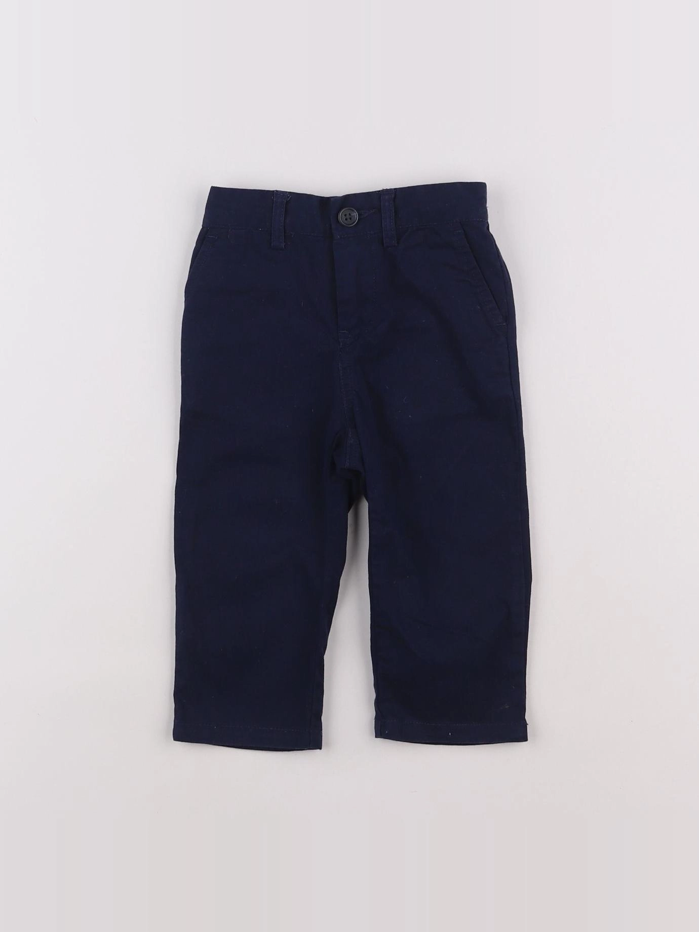 Ralph Lauren - pantalon bleu - 12 mois