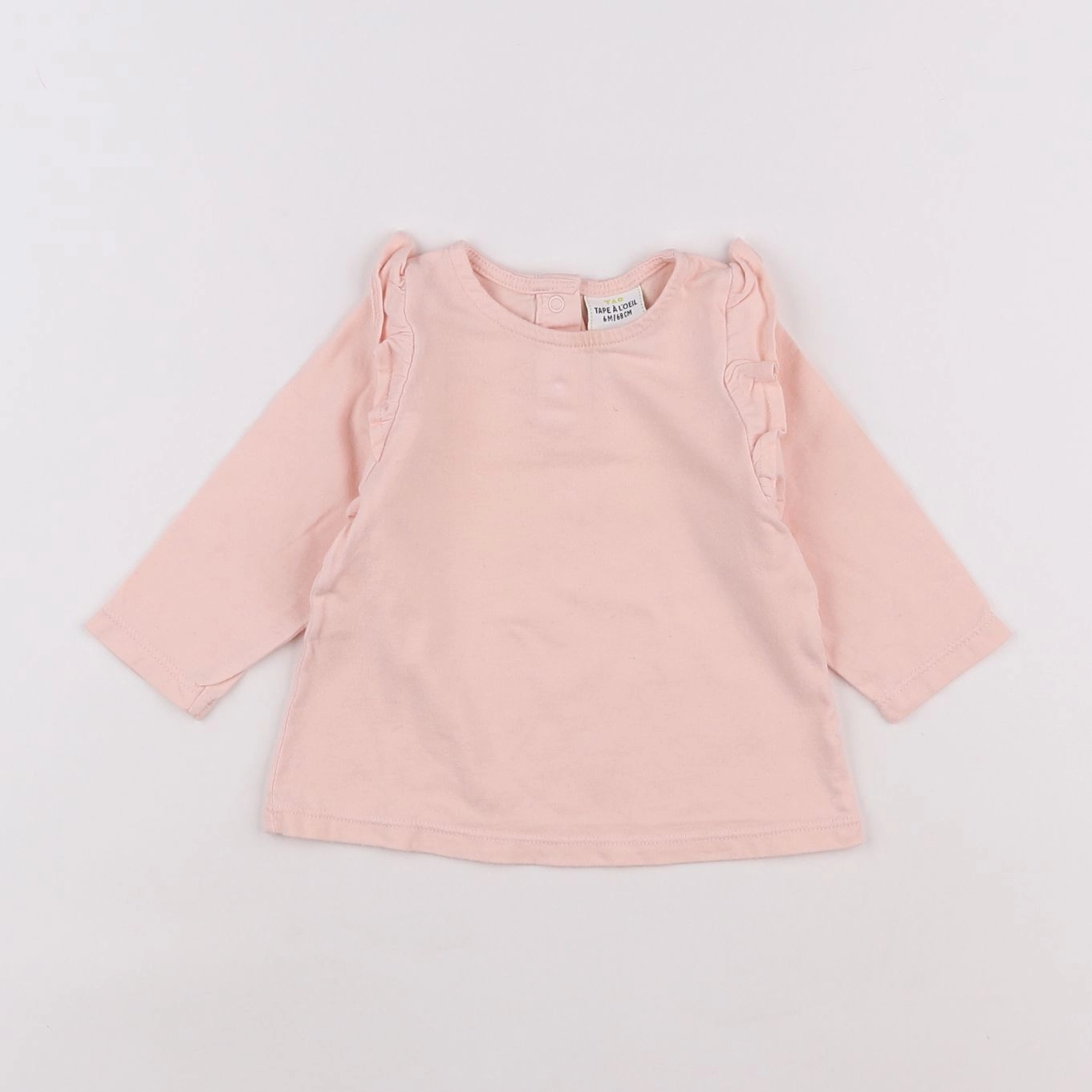 Tape à l'oeil - tee-shirt rose - 6 mois