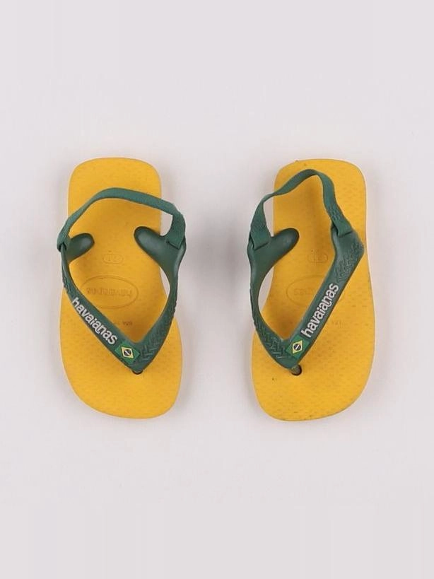 Havaianas - sandales jaune - pointure 21