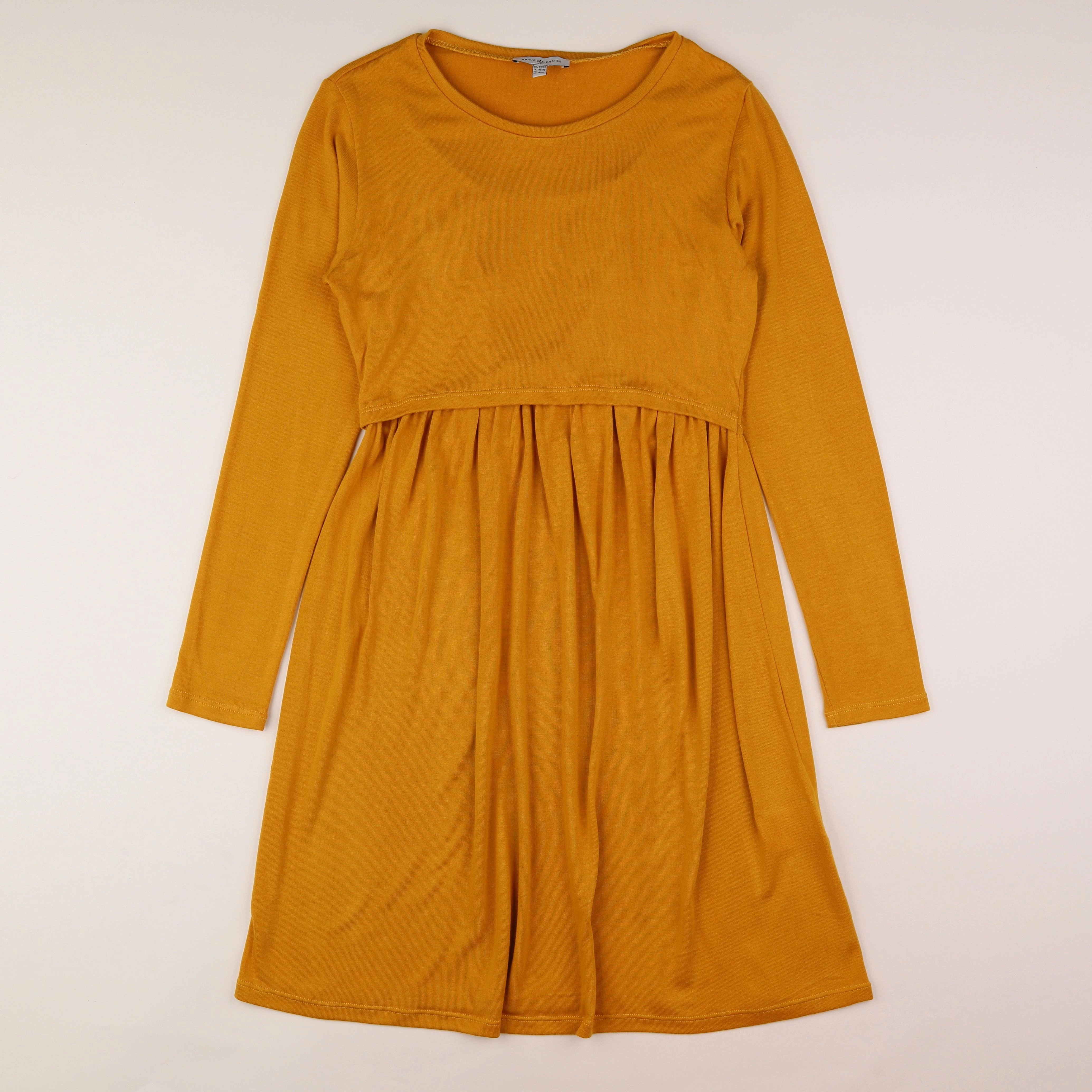 Envie de fraise - robe grossesse, grossesse jaune - 40 à 42