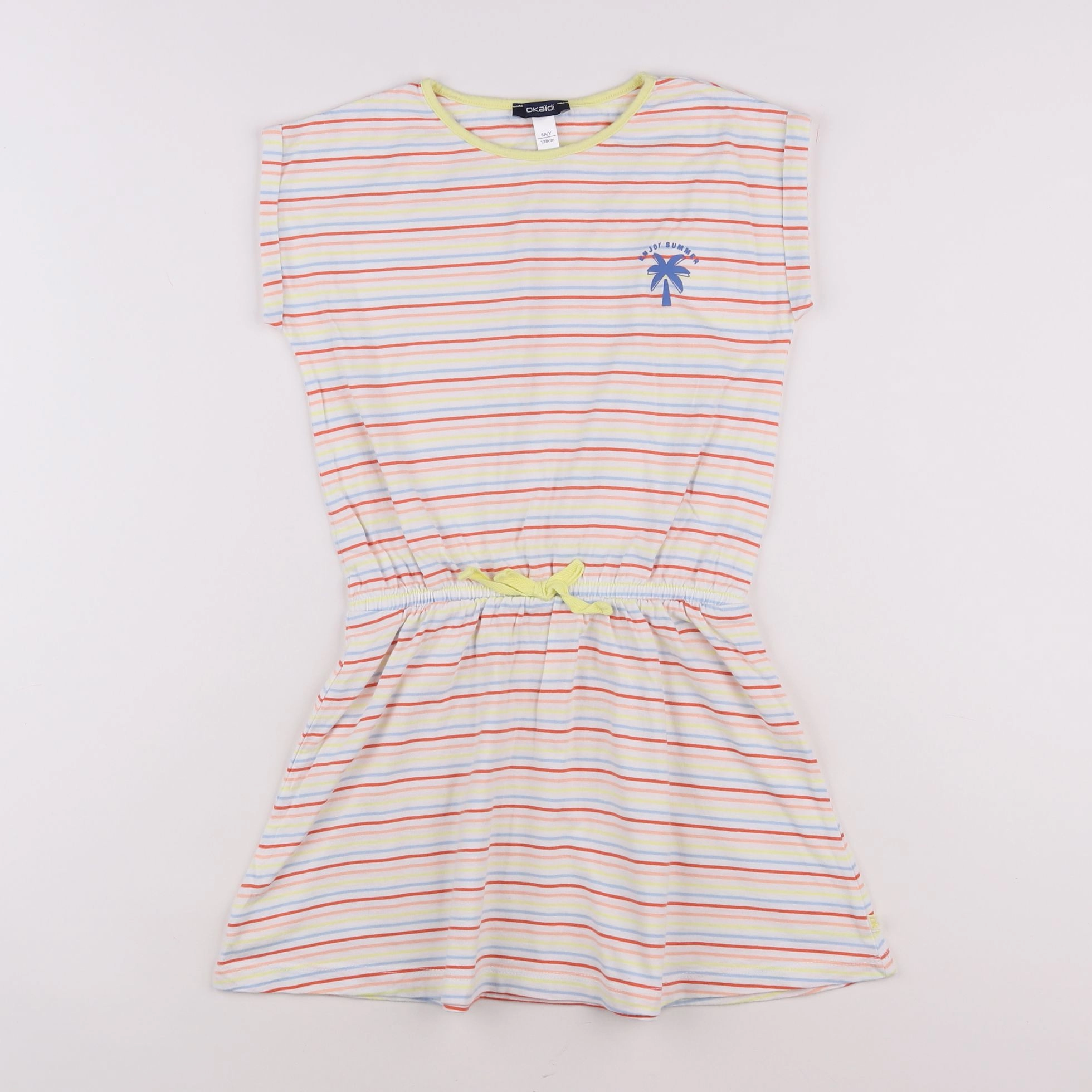 Okaidi - robe multicolore - 8 ans