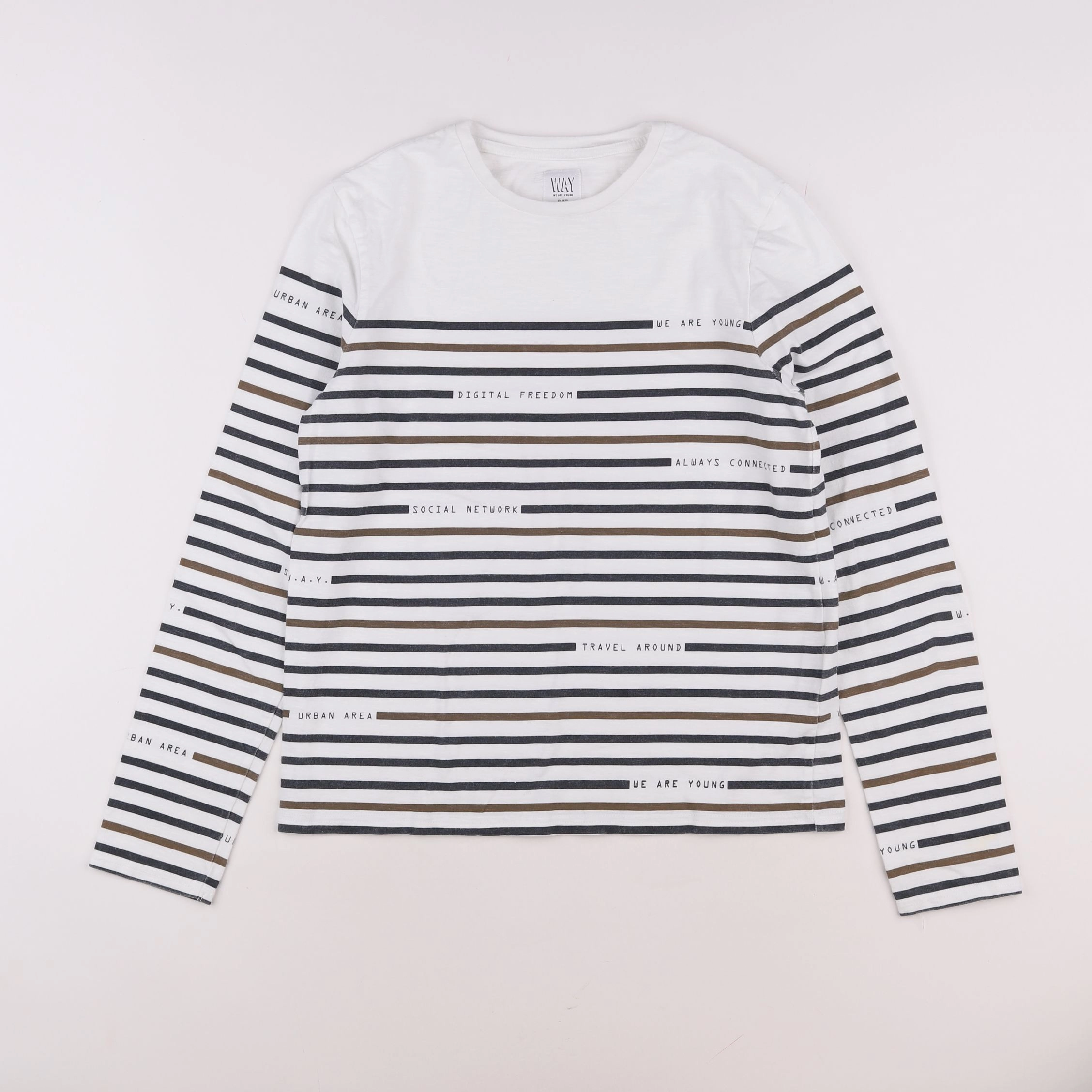 IKKS - tee-shirt blanc - 12 ans