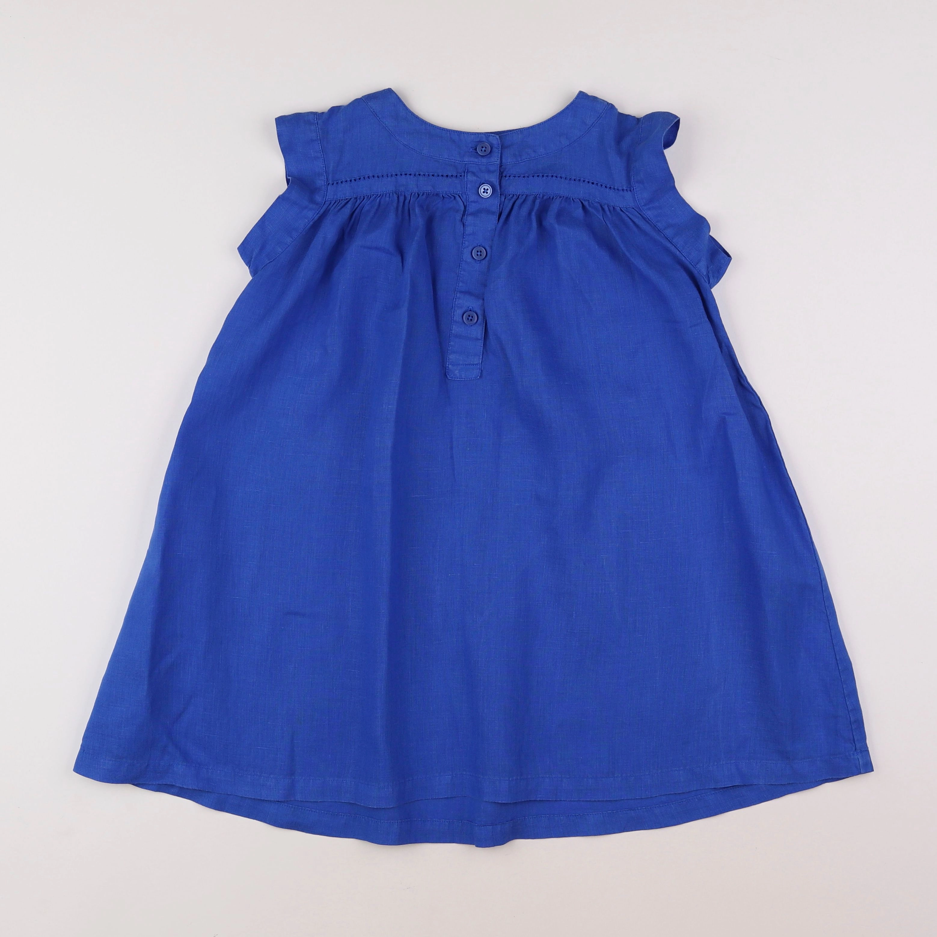 Monoprix - robe bleu - 5 ans