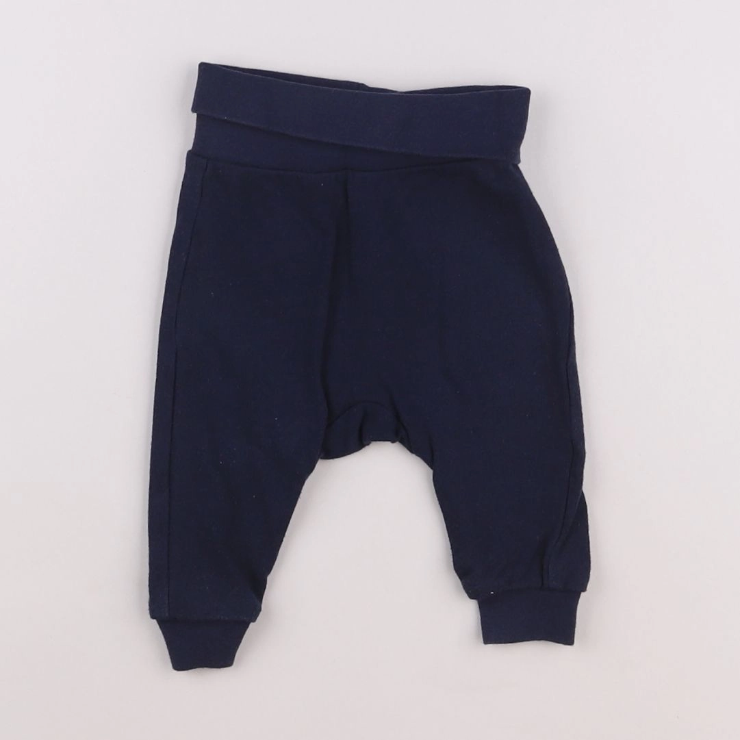 H&M - jogging bleu - 3 mois