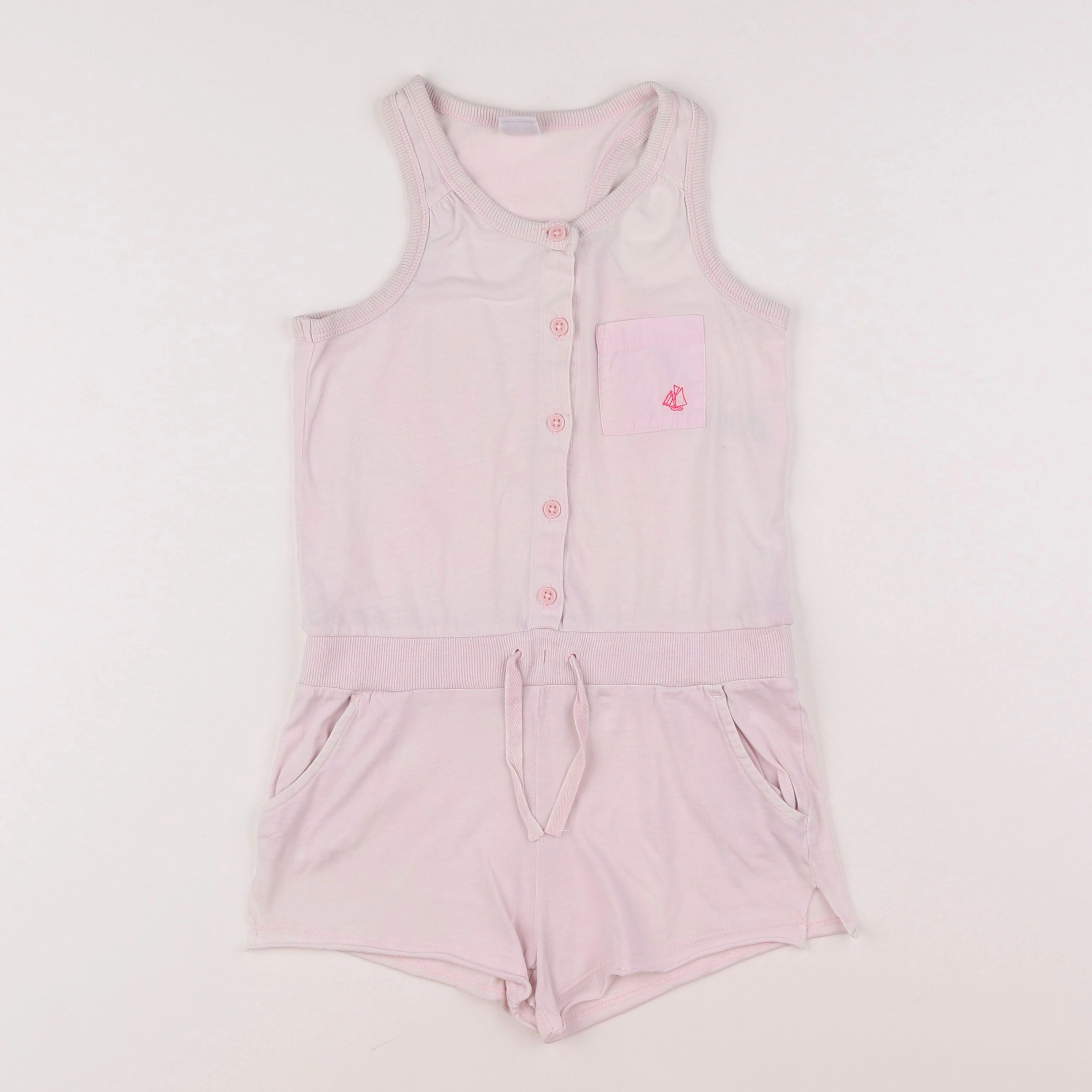 Petit Bateau - combinaison rose - 6 ans