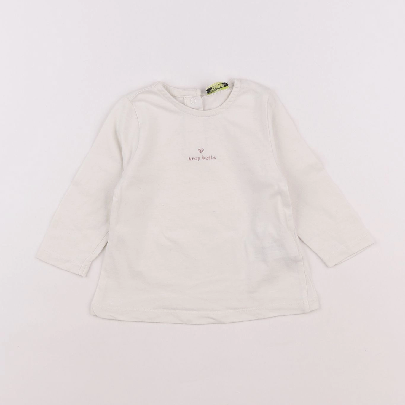 Tape à l'oeil - tee-shirt beige - 6 mois