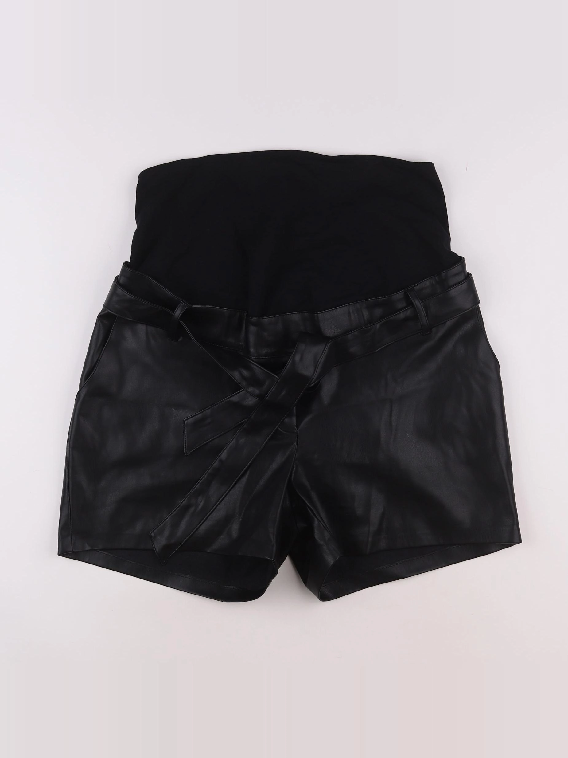 Kiabi - short grossesse noir - 42
