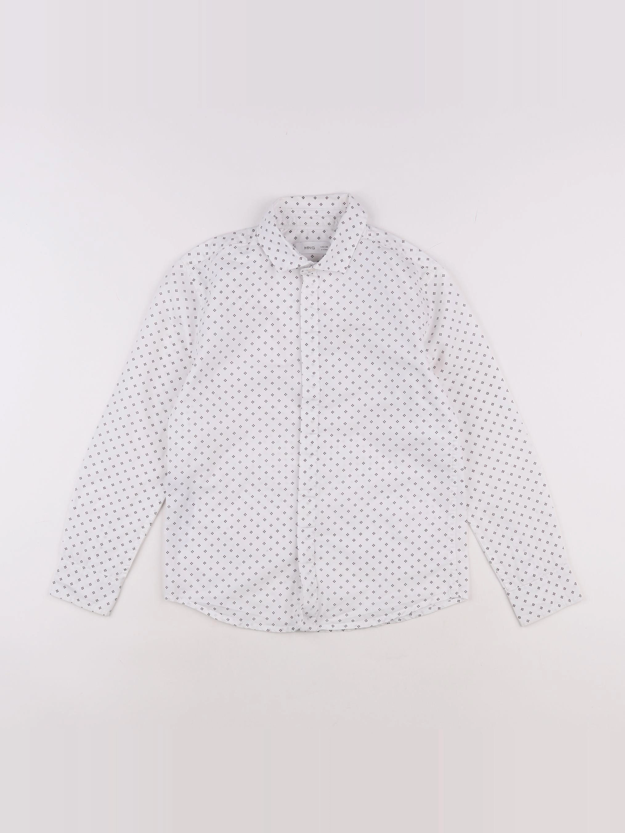 Mango - chemise blanc - 8 ans