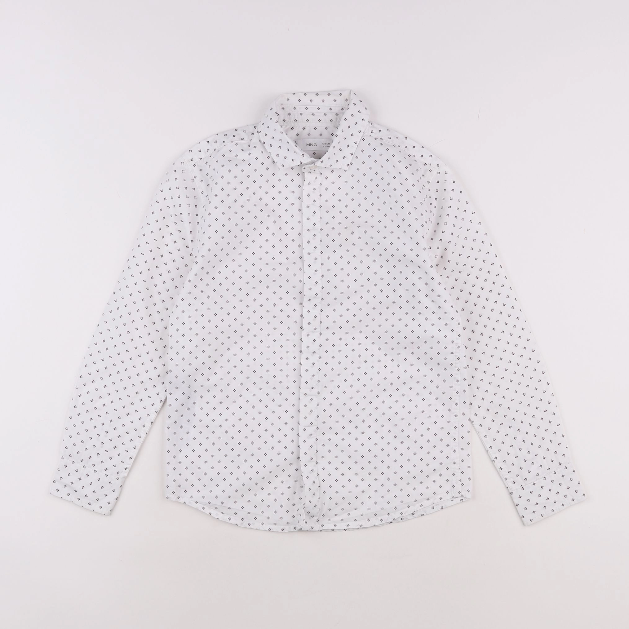 Mango - chemise blanc - 8 ans