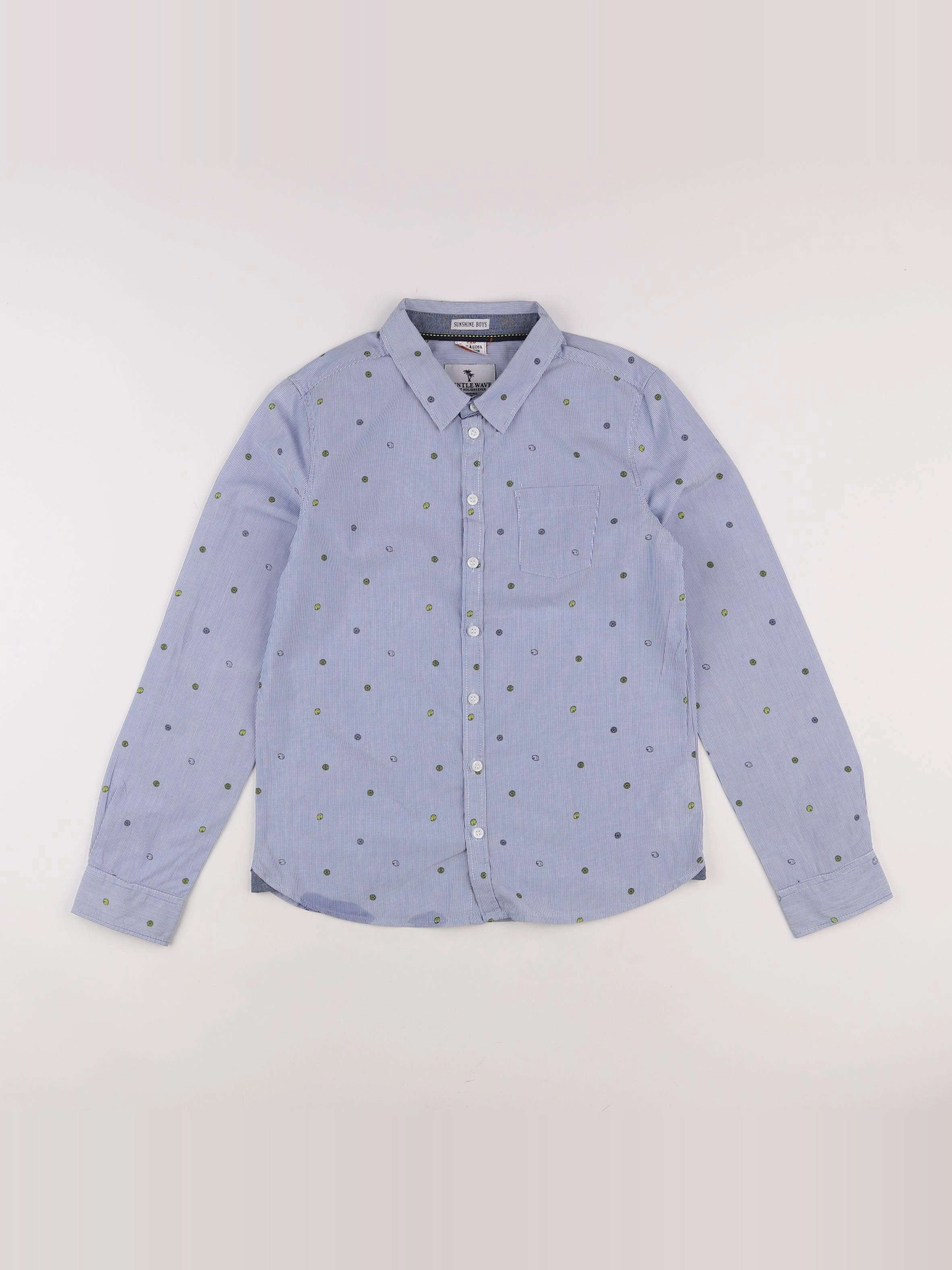 Tape à l'oeil - chemise blanc, bleu - 12 ans