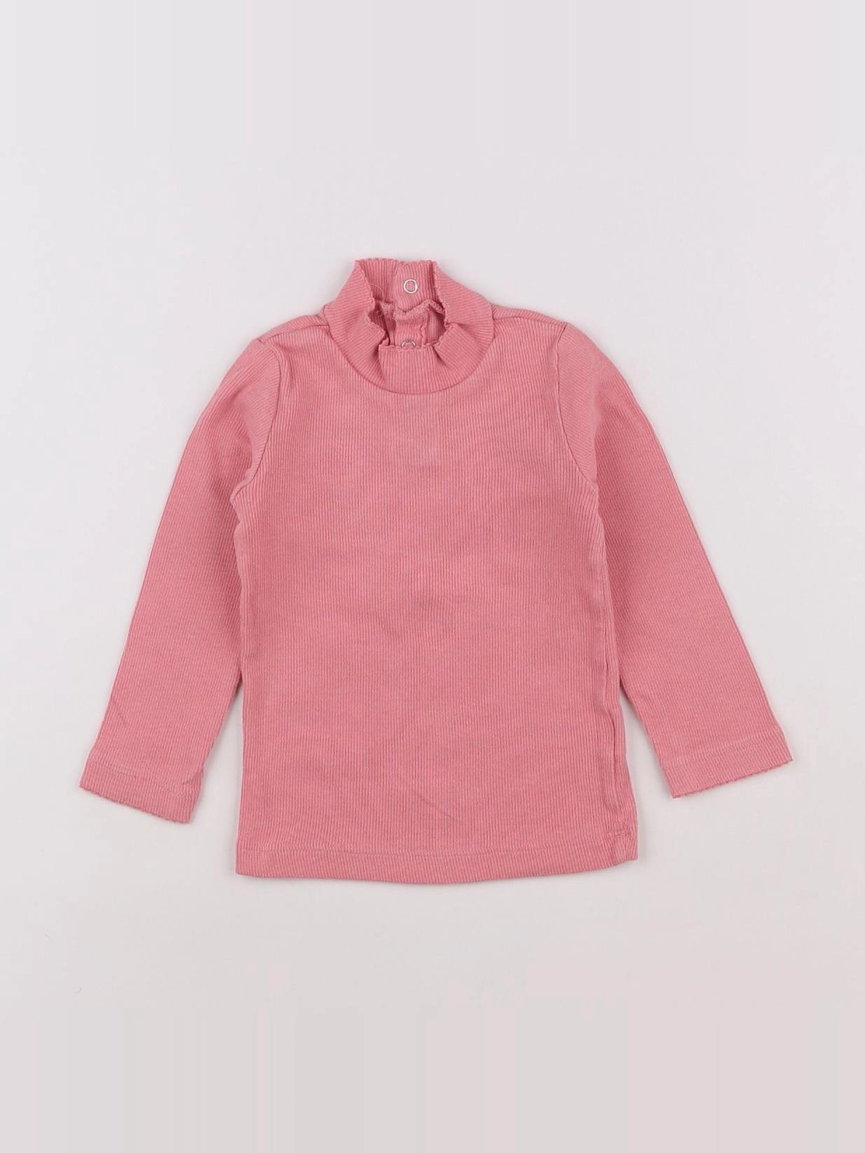 Natalys - tee-shirt rose - 18 mois