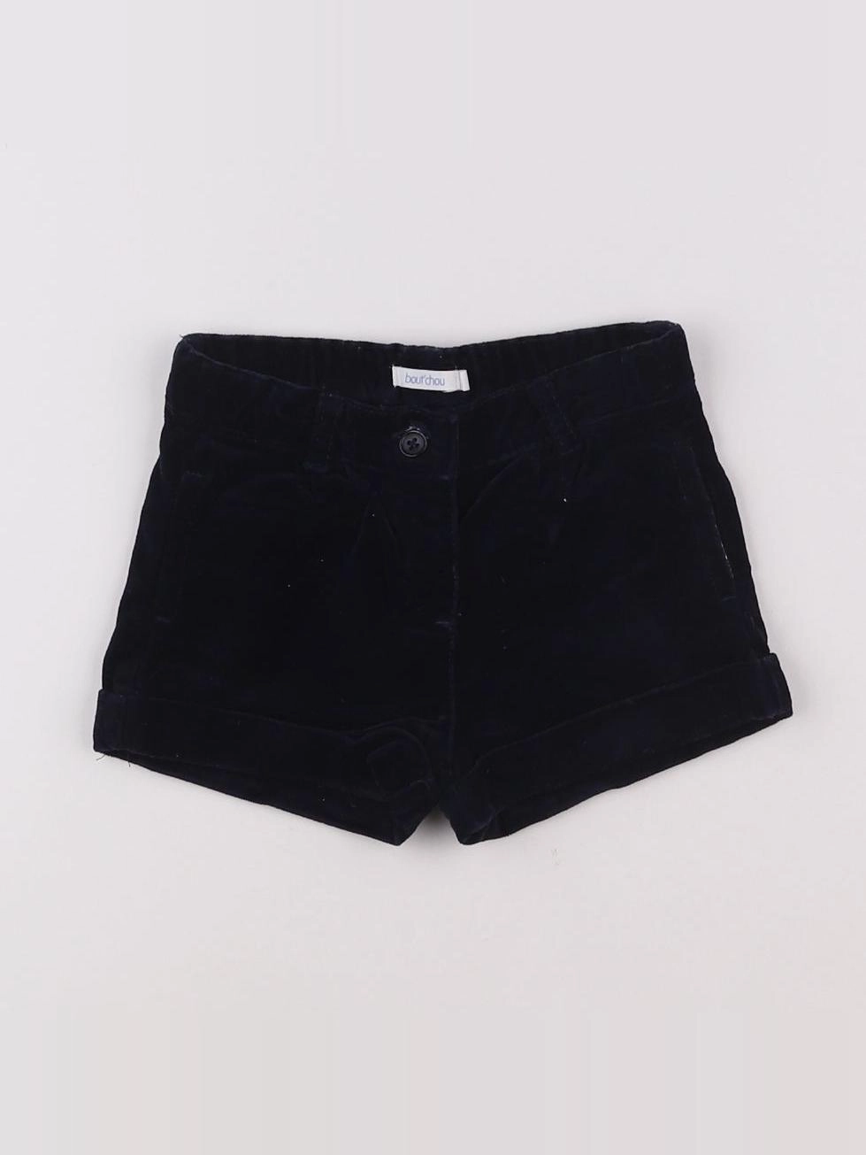 Boutchou - short bleu - 12 mois