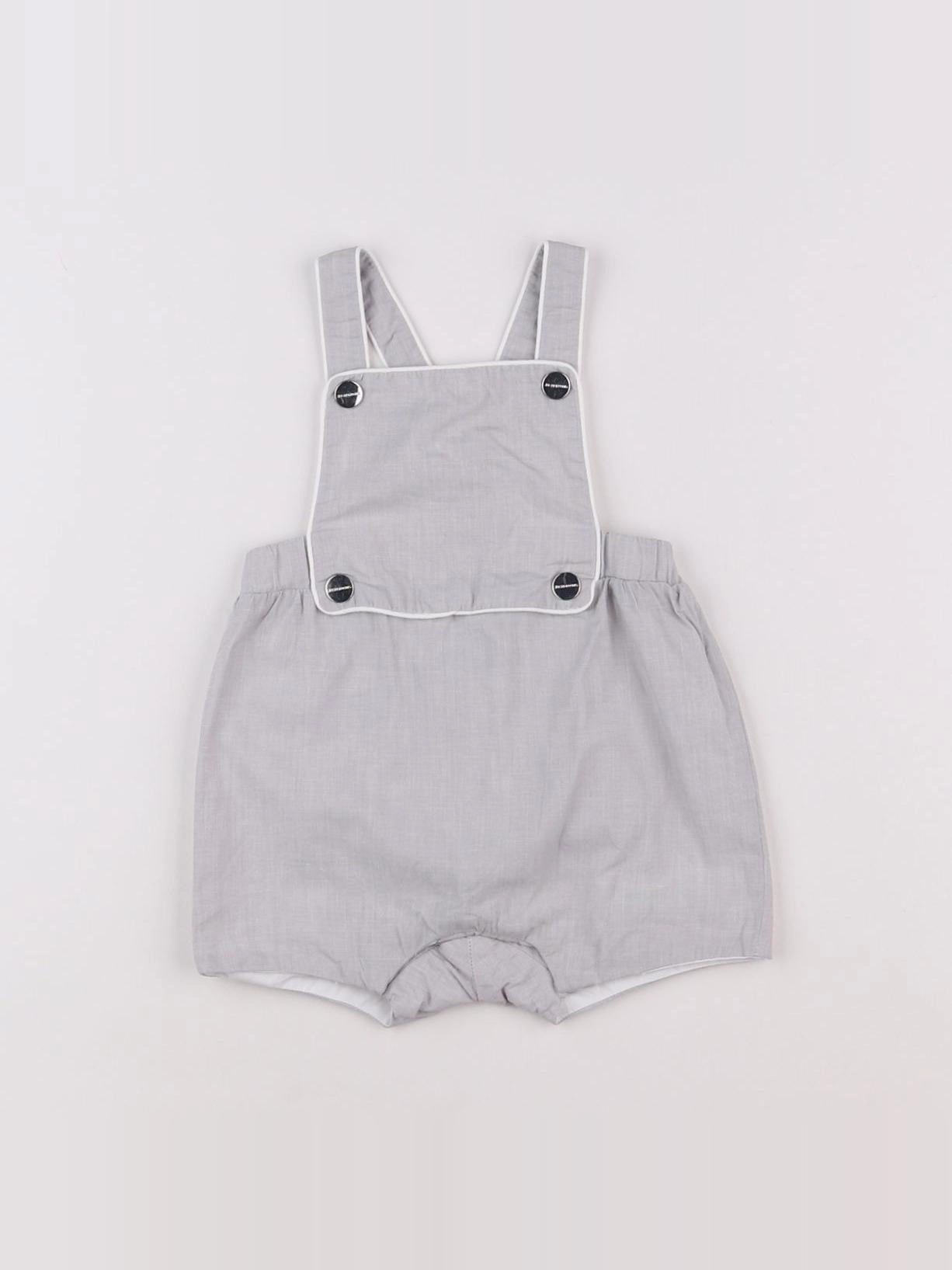 Jacadi - salopette gris - 6 mois