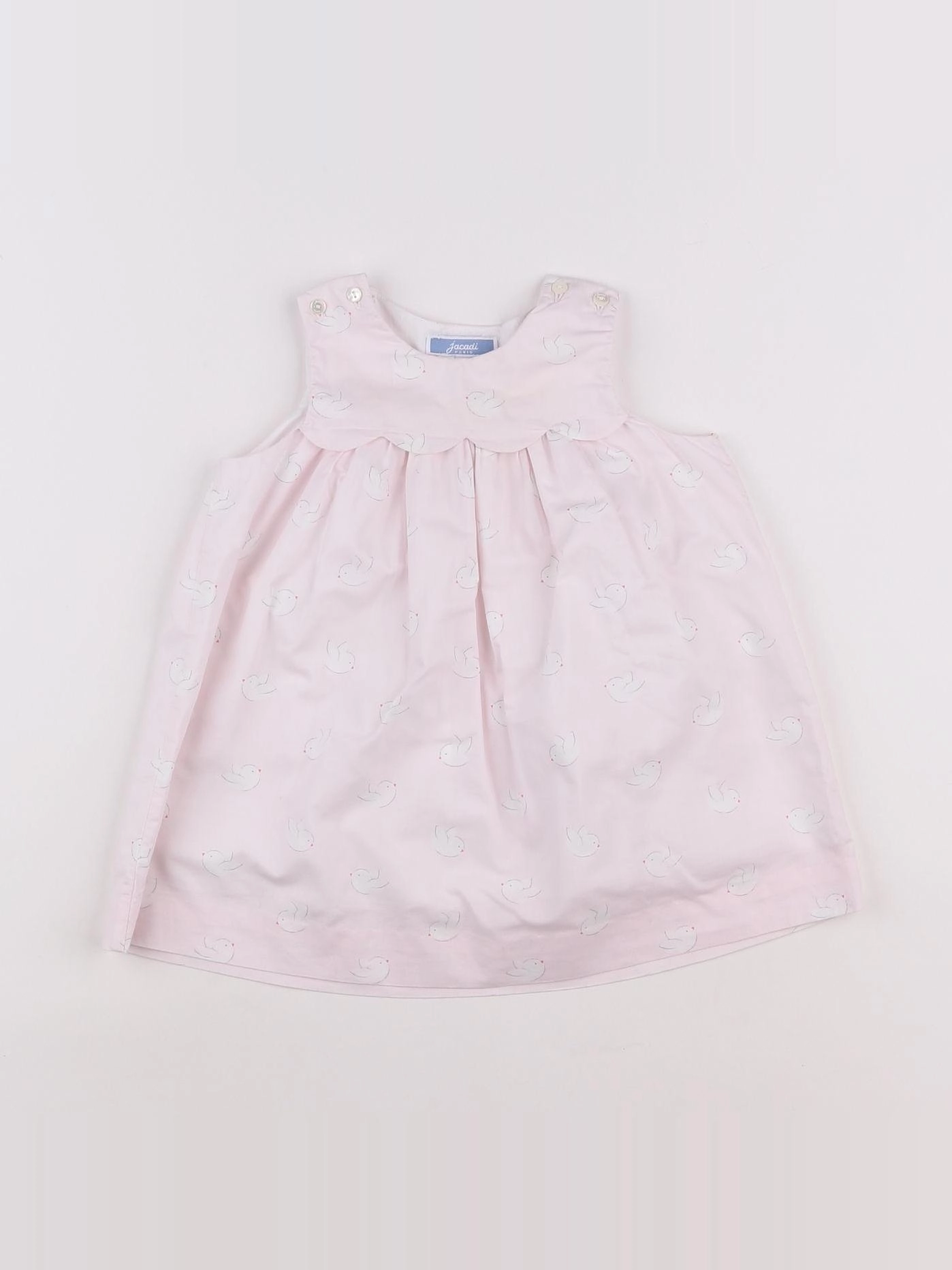 Jacadi - robe rose - 12 mois