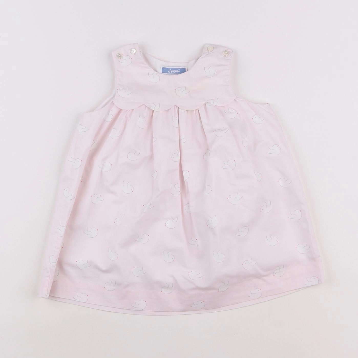 Jacadi - robe rose - 12 mois