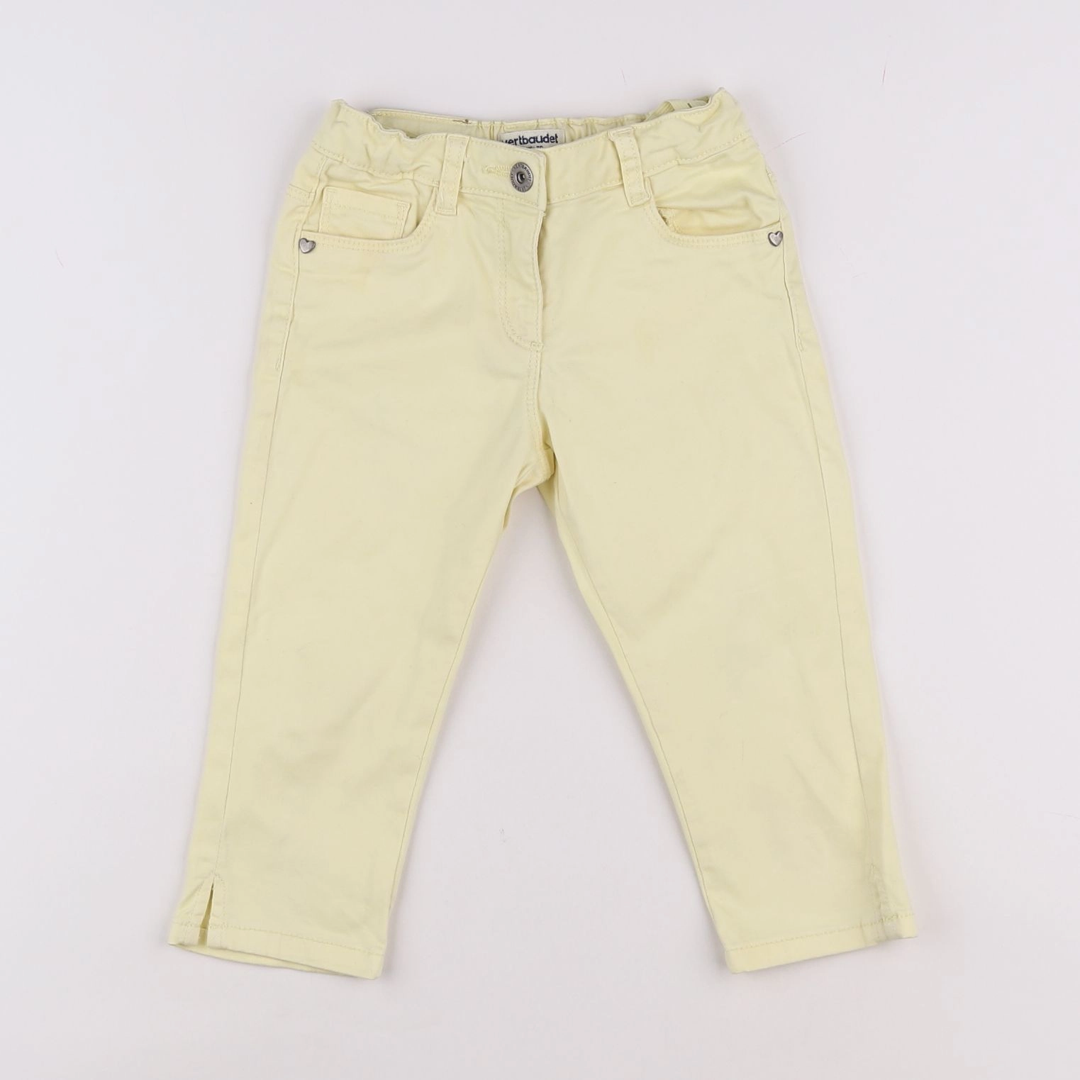 Vertbaudet - pantalon jaune - 5 ans