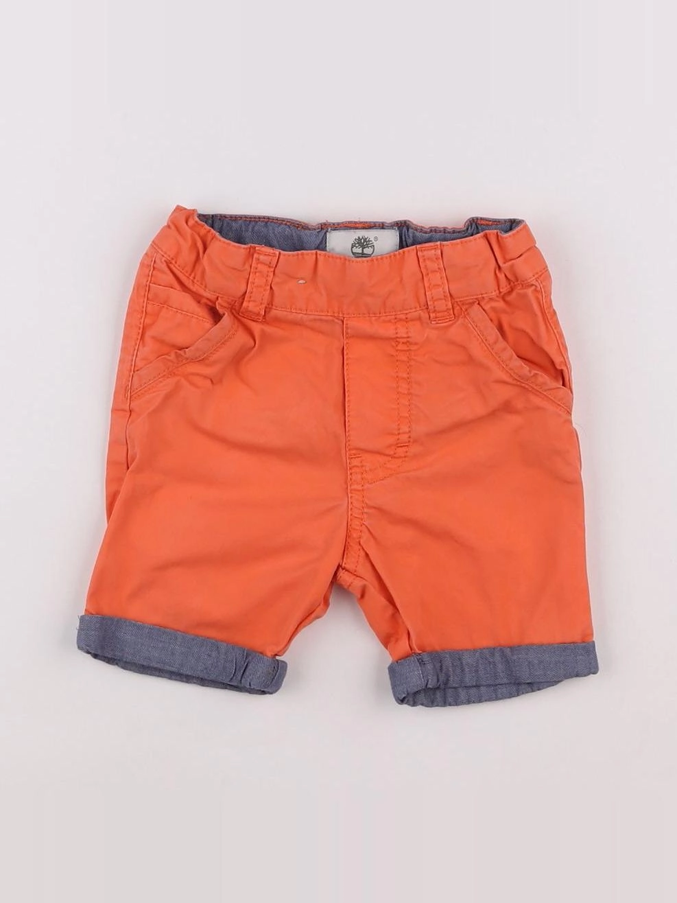 Timberland - short orange - 12 mois